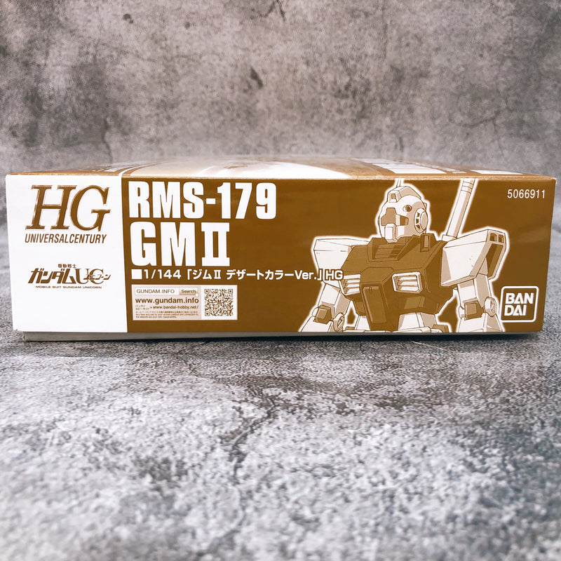 HGUC 1/144 RMS-179 GM II Desert Color Ver Model Kit Premium Bandai Japan NEW