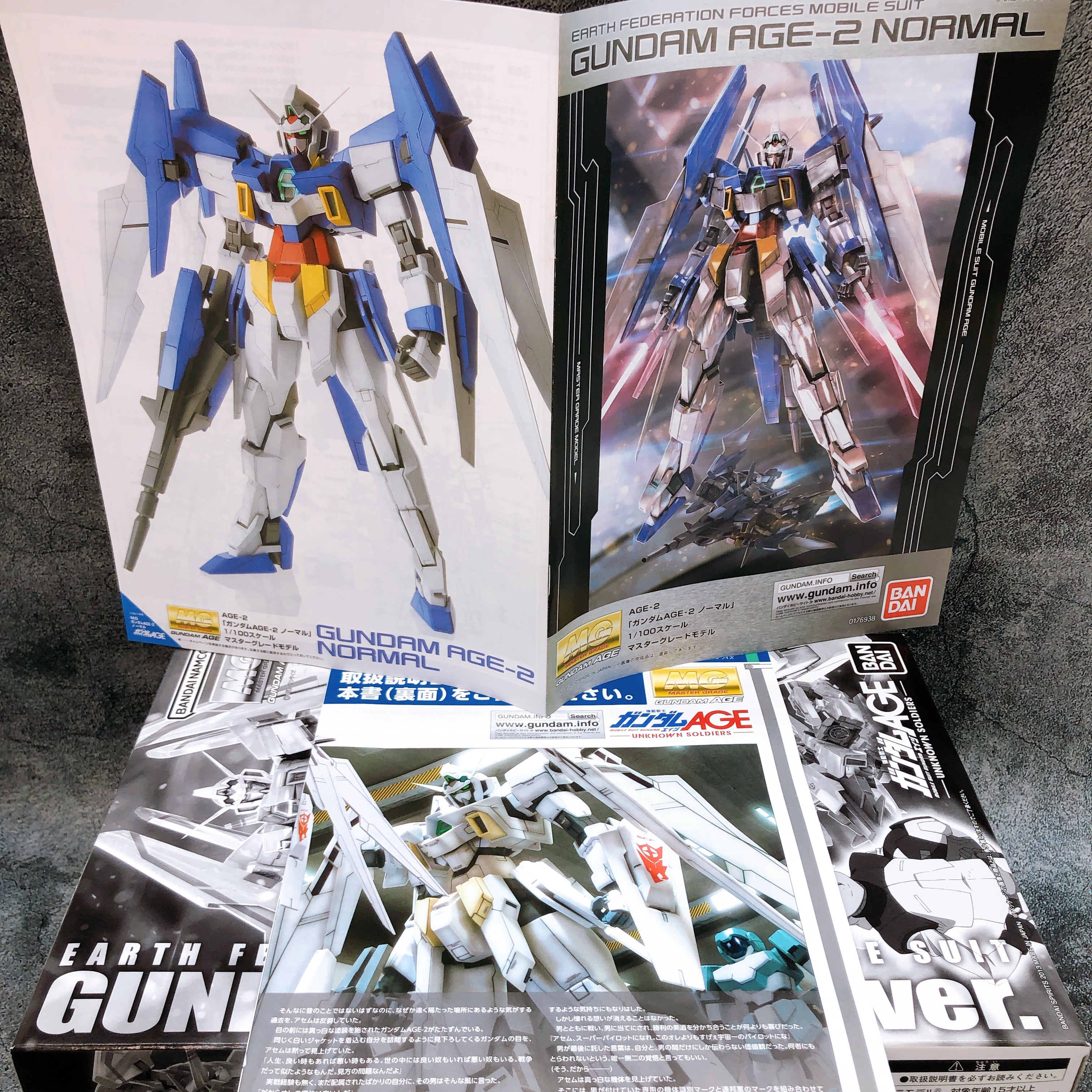 MG 1/100 Gundam AGE-2 Normal SP Ver. Gunpla Model Kit Premium Bandai Japan NEW