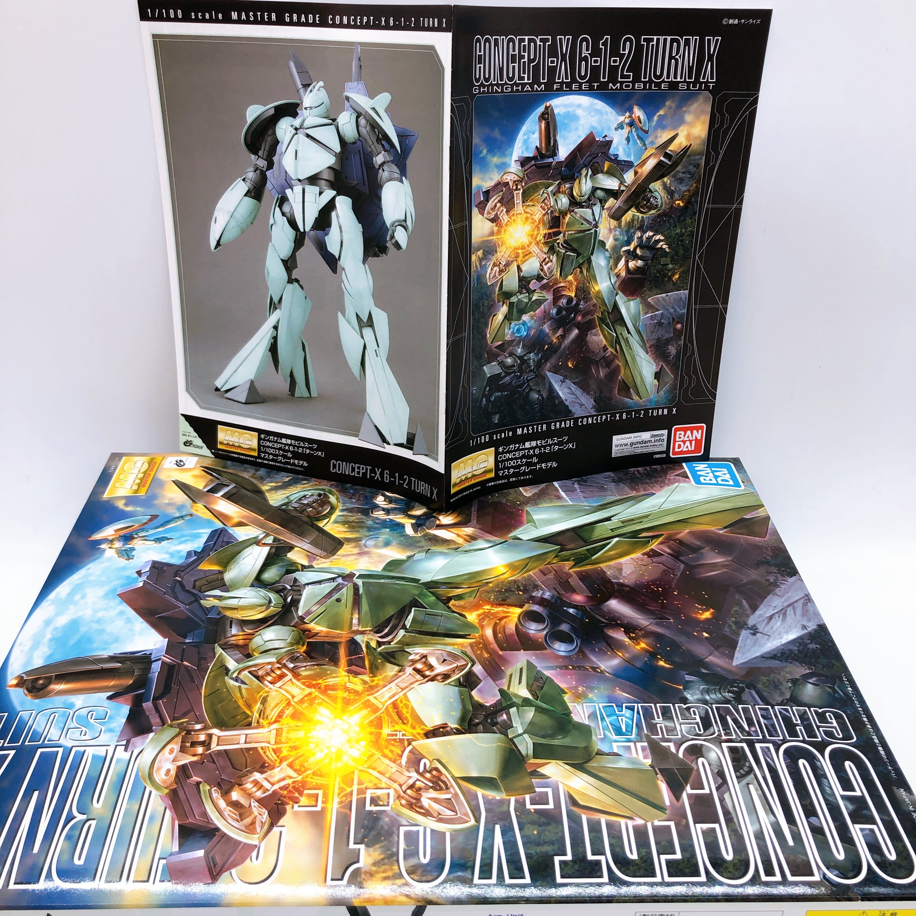 118新品1/100 MG ターンX CONCEPT_X6_1_2 TURNX CONCEPT-X6-1-2 Turn X Model Kit MG 1/100 Turn A Gundam