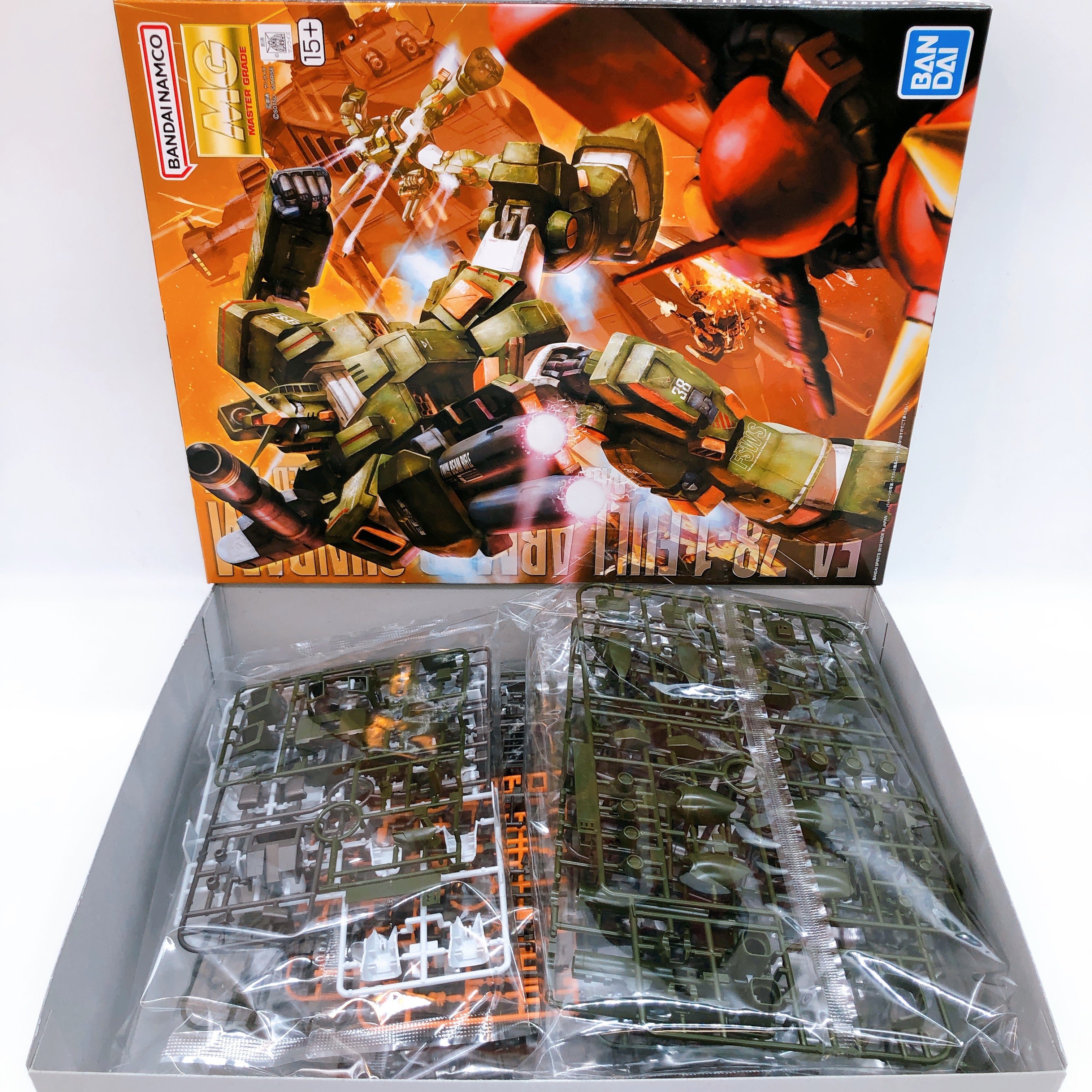 MG 1/100 FA-78-1 Full Armor Gundam Gunpla MSV Model Kit Bandai Japan F
