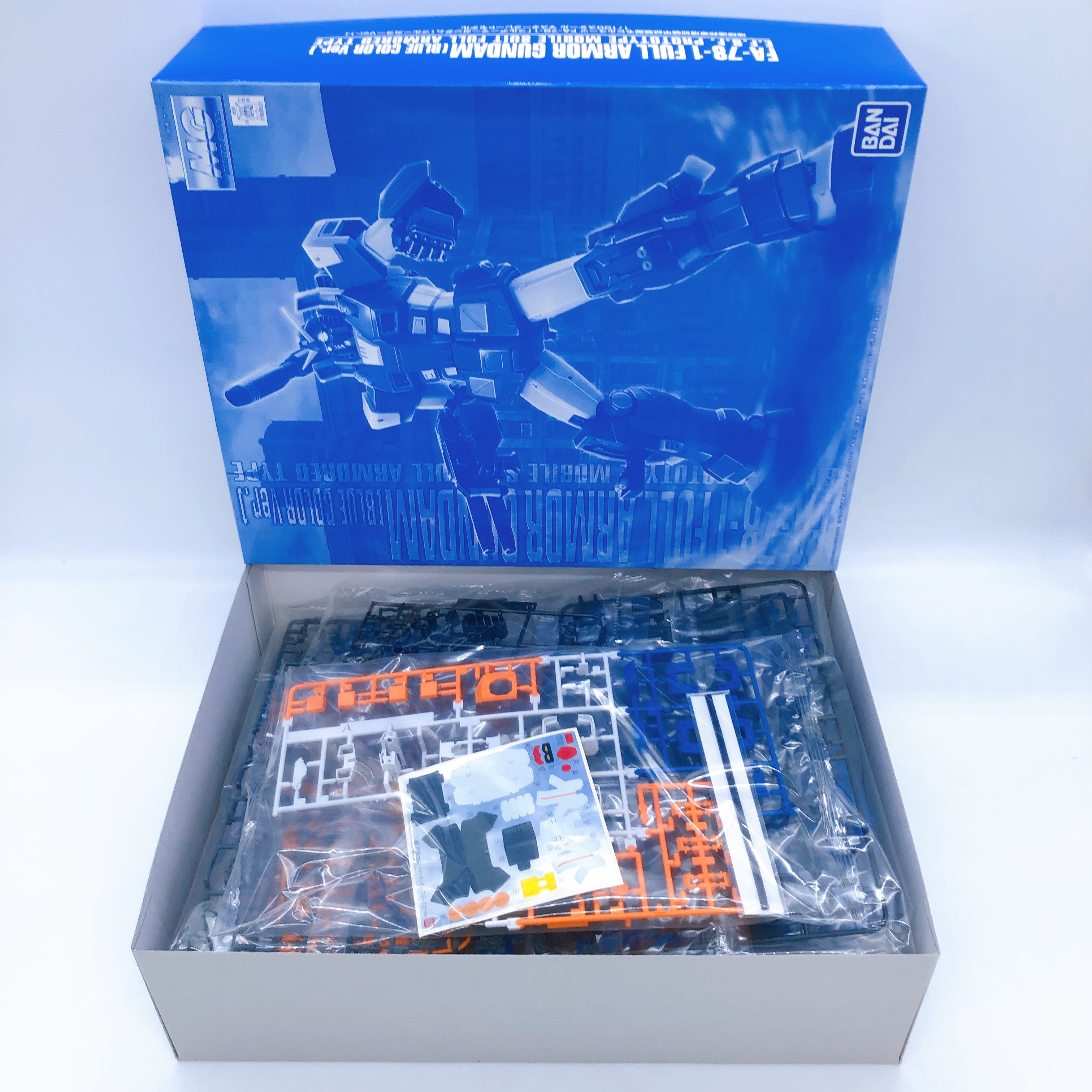 MG 1/100 Full Armor Gundam Blue Color Ver Model Kit Premium Bandai NEW FASTSHIP