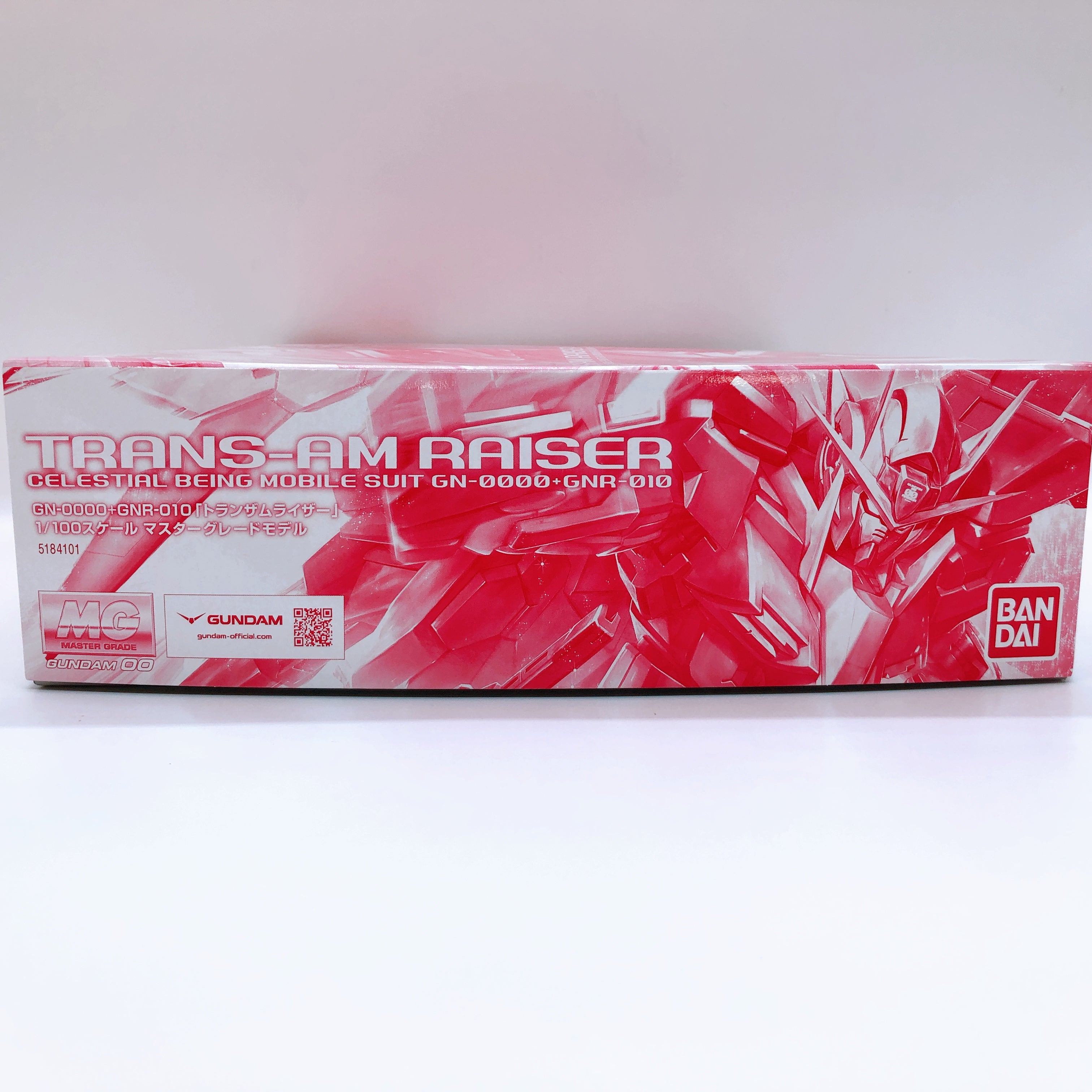 MG 1/100 TRANS-AM RAISER GN-0000+GNR-010 Gundam Model Kit 15+ Premium Bandai NEW