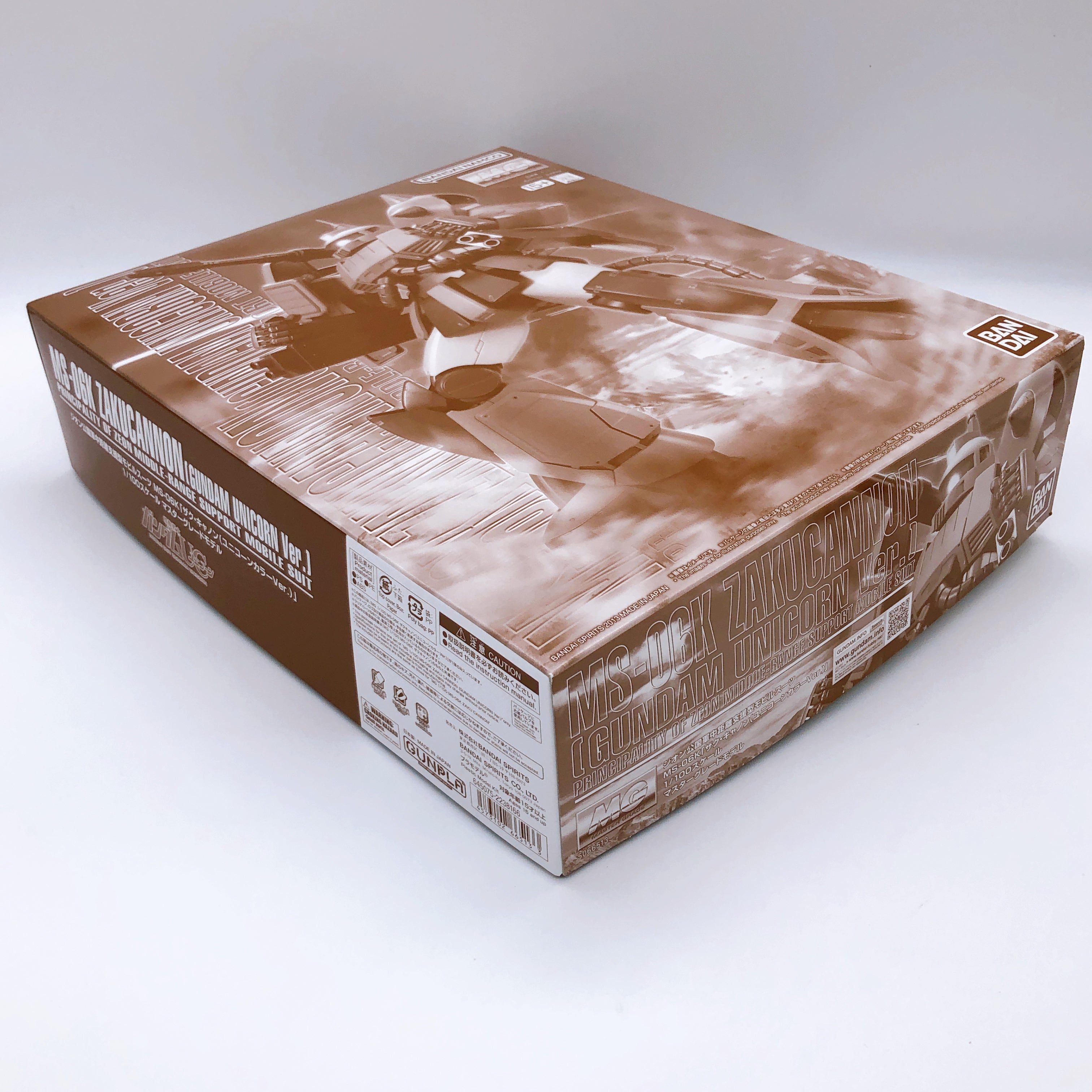 MG 1/100 MS-06K Zaku Cannon Gundam Unicorn Ver. Model Kit Premium Band