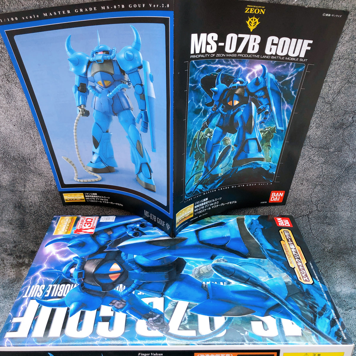 MG 1/100 Gouf Ver.2.0 with Clear Parts Gunpla 30th Limited Kit 15+ Bandai Japan