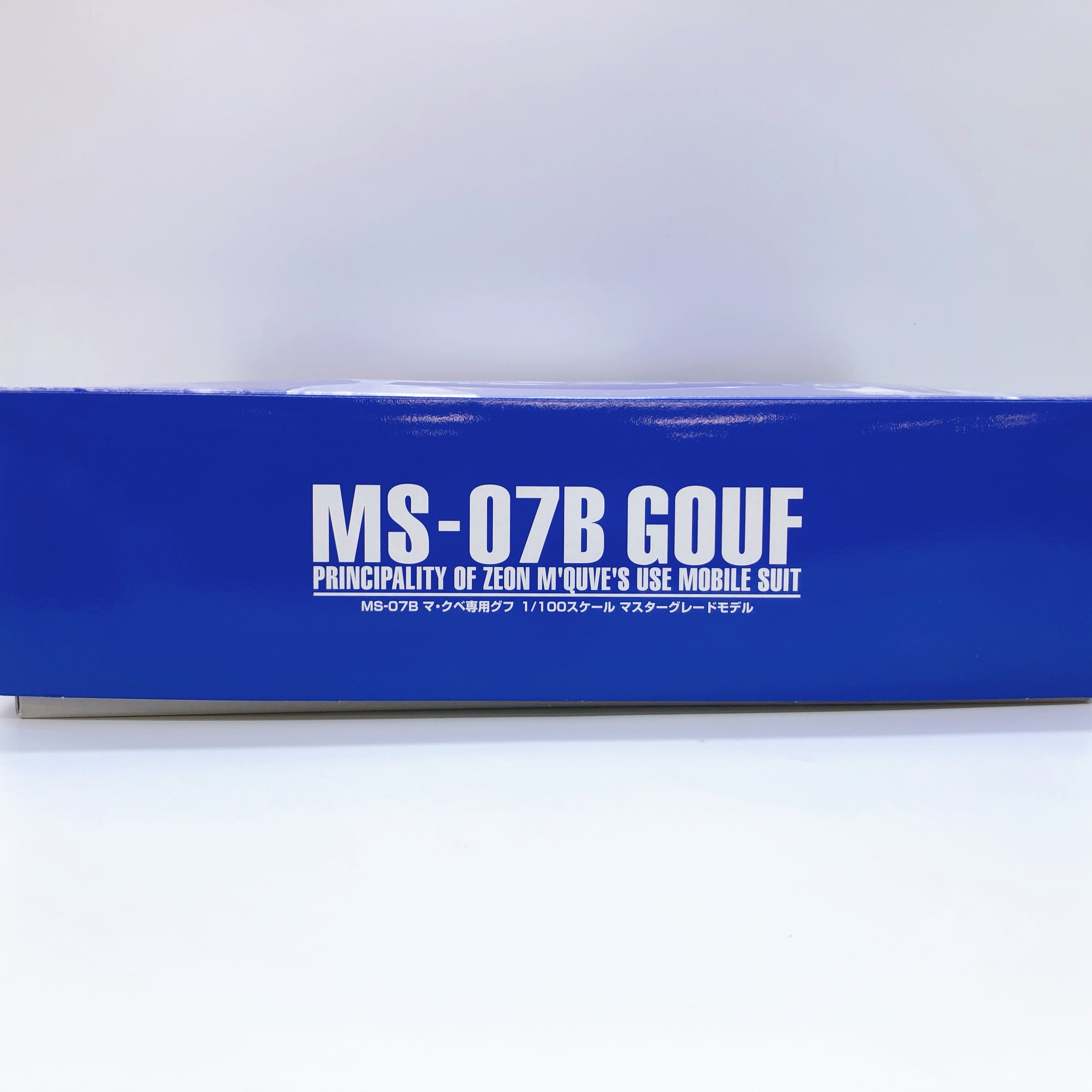 MG 1/100 Gouf M'Quve Use MS-07B Gundam Gunpla Model Kit Premium Bandai Japan NEW