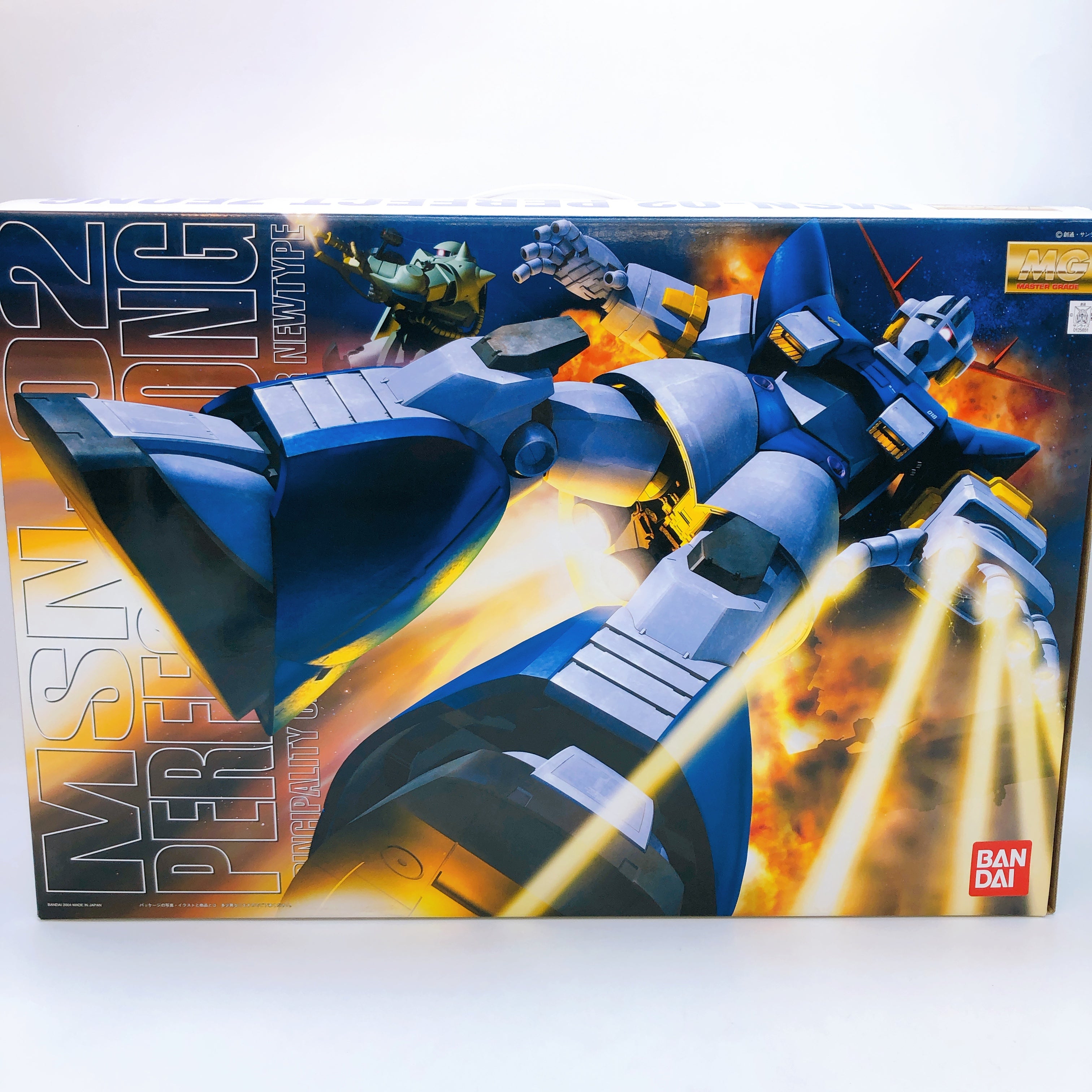 MG 1/100 Perfect Zeong MSN-02 Mobile Suit Gundam Model Kit Bandai Japan FASTSHIP