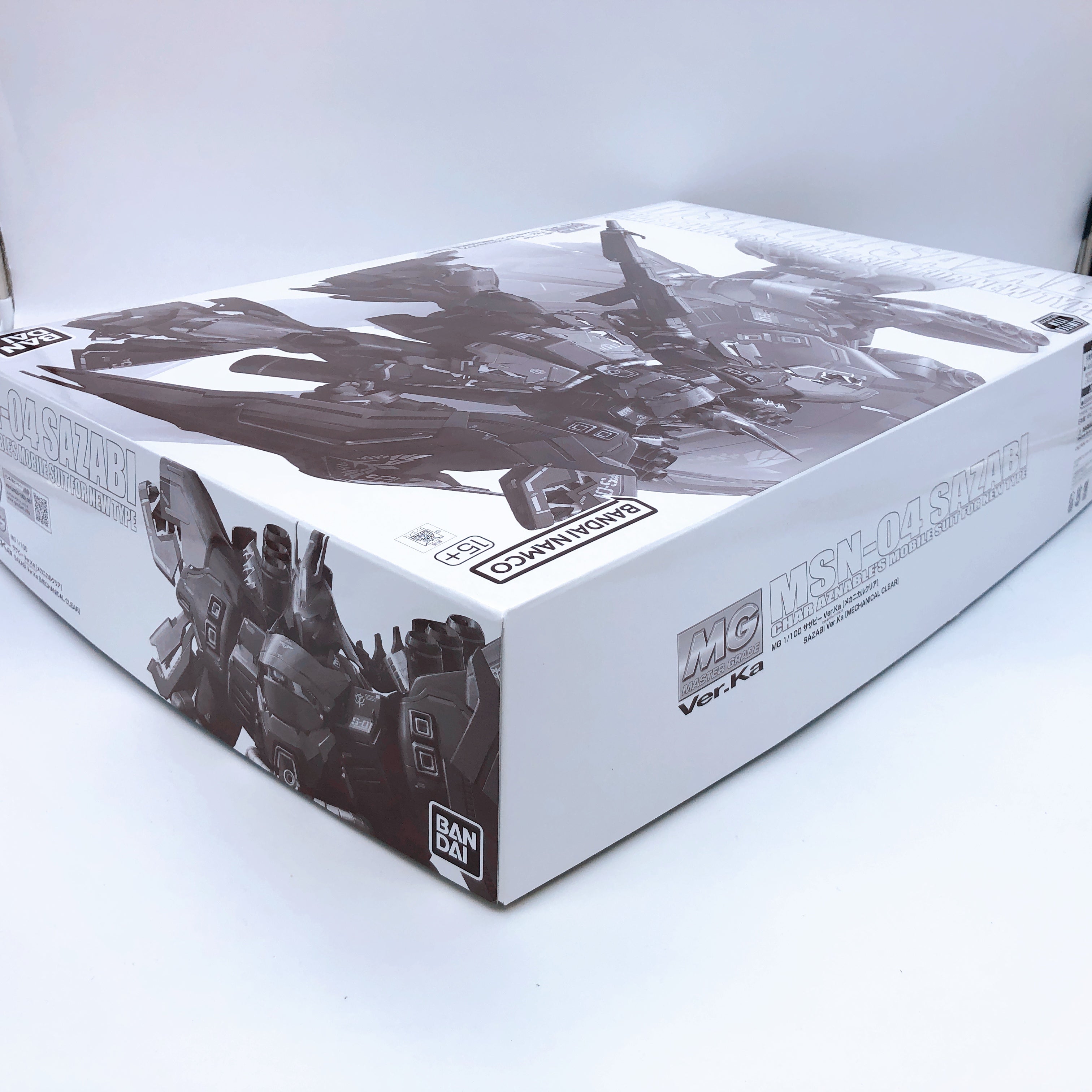 MG 1/100 Sazabi Ver.Ka Mechanical Clear Limited Model Kit Bandai NEW FASTSHIP