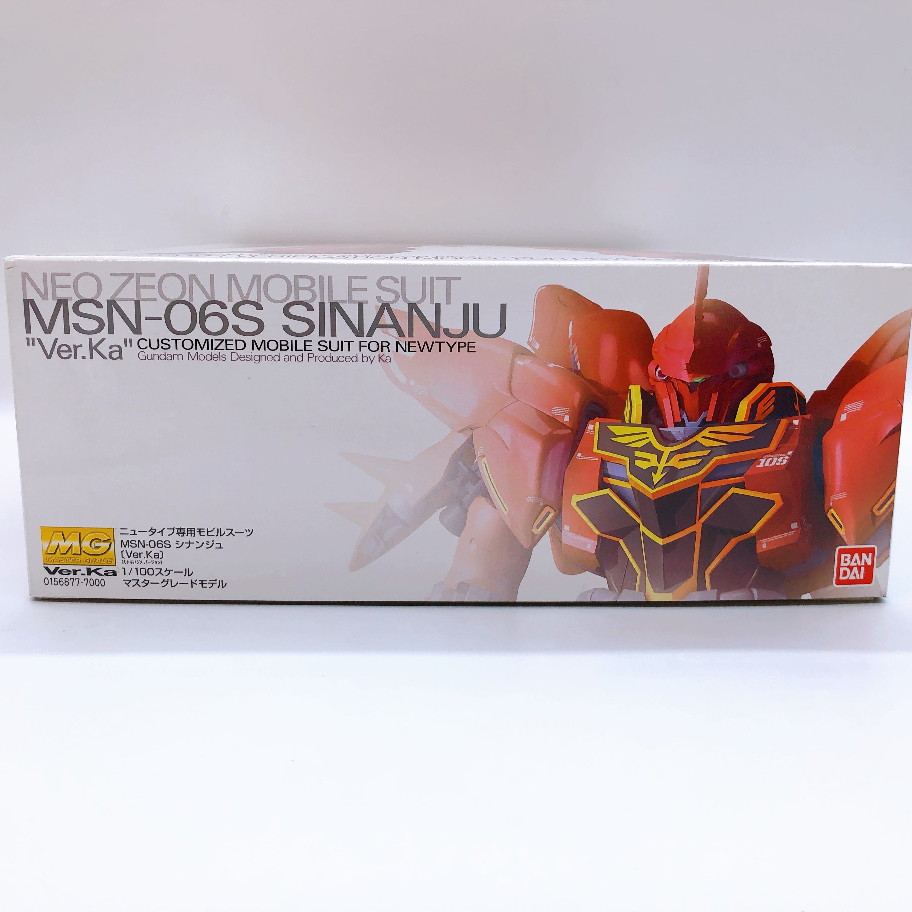 MG 1/100 Sinanju Ver.Ka MSN-06S Gundam Gunpla Rare Model Kit Bandai Japan NEW