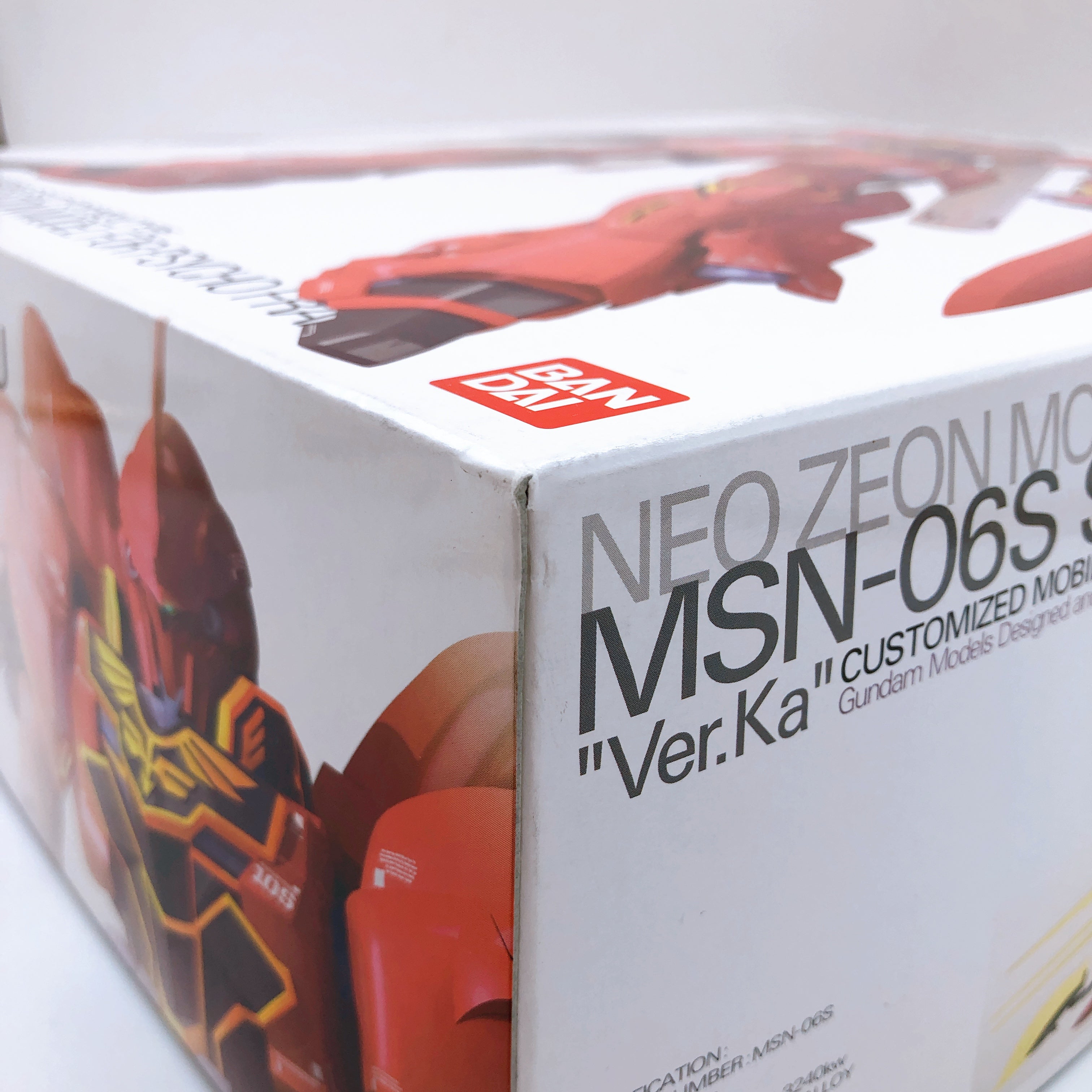 MG 1/100 Sinanju Ver.Ka MSN-06S Gundam Gunpla Rare Model Kit Bandai Japan NEW