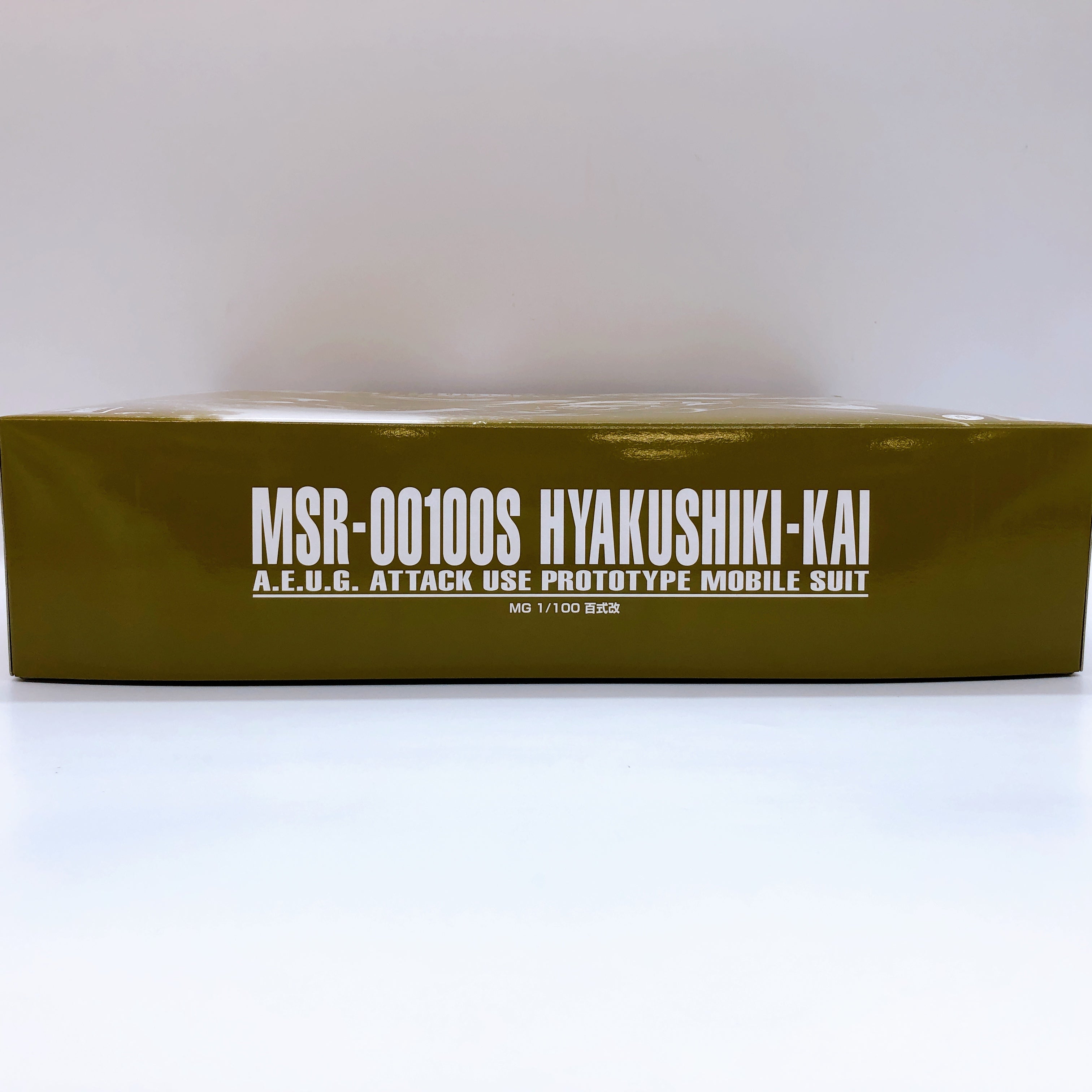 MG 1/100 Hyakushiki-Kai MSR-00100S Gundam Model Kit 15+ Premium Bandai Japan NEW