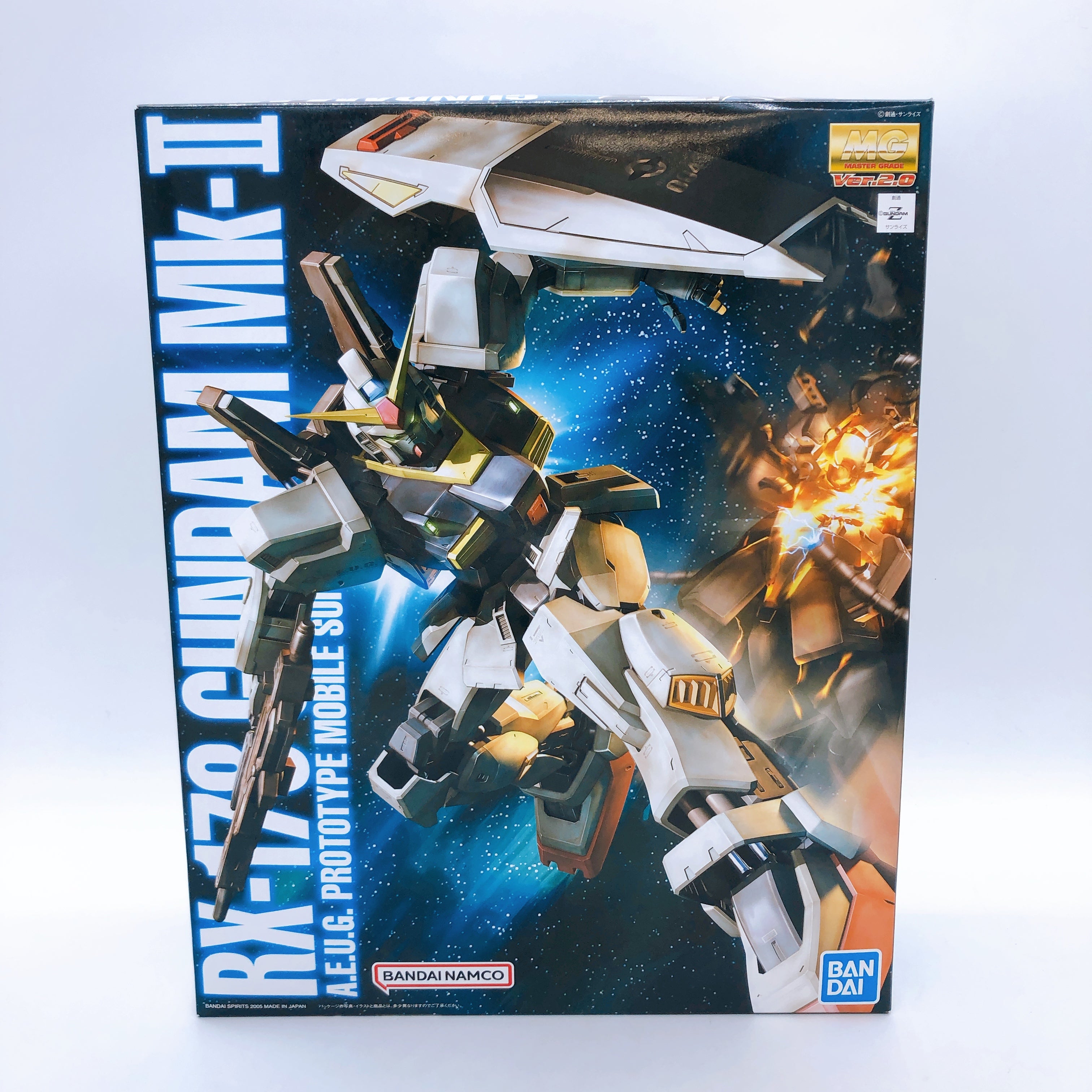 MG 1/100 GUNDAM Mk-II Ver.2.0 RX-178 Gunpla Model Kit BANDAI FASTSHIP