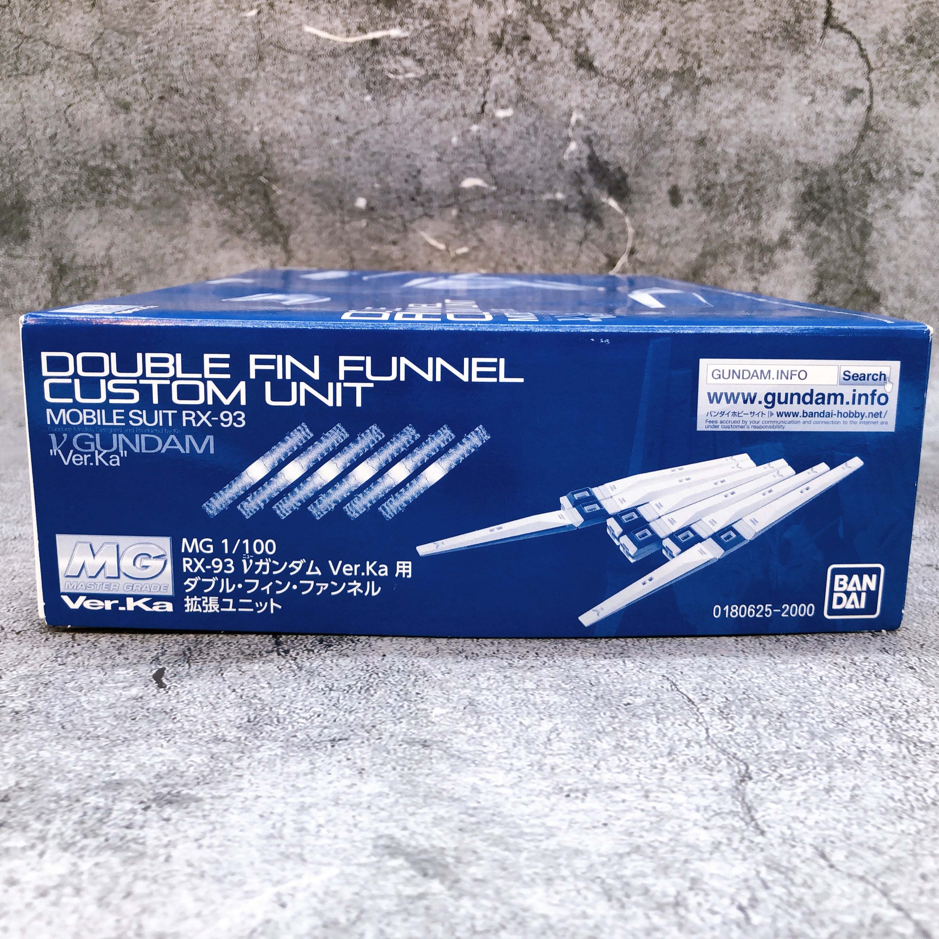MG 1/100 Double Fin Funnel Custom Unit Model Kit 15+ Premium Bandai NEW FASTSHIP