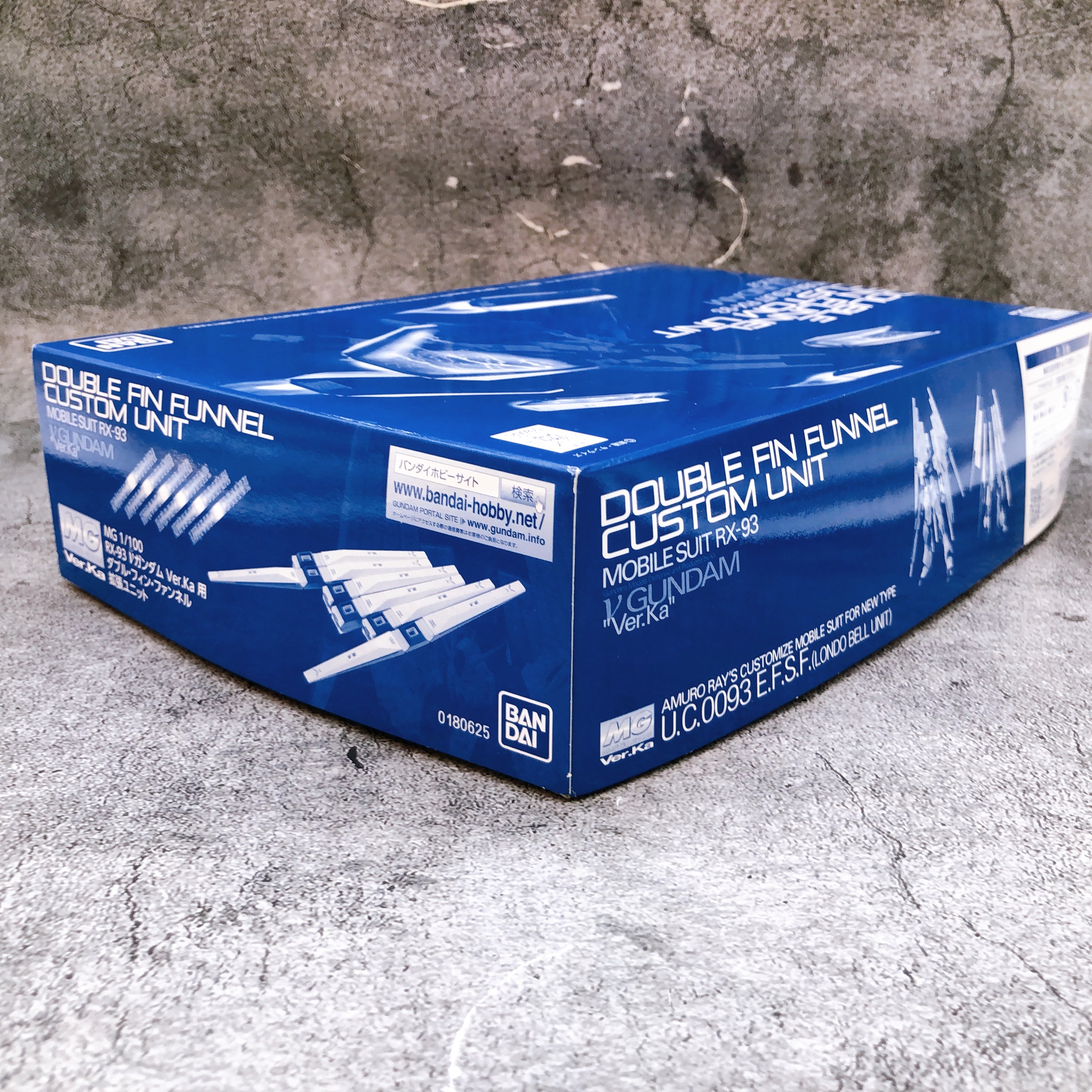 MG 1/100 Double Fin Funnel Custom Unit Model Kit 15+ Premium Bandai NE