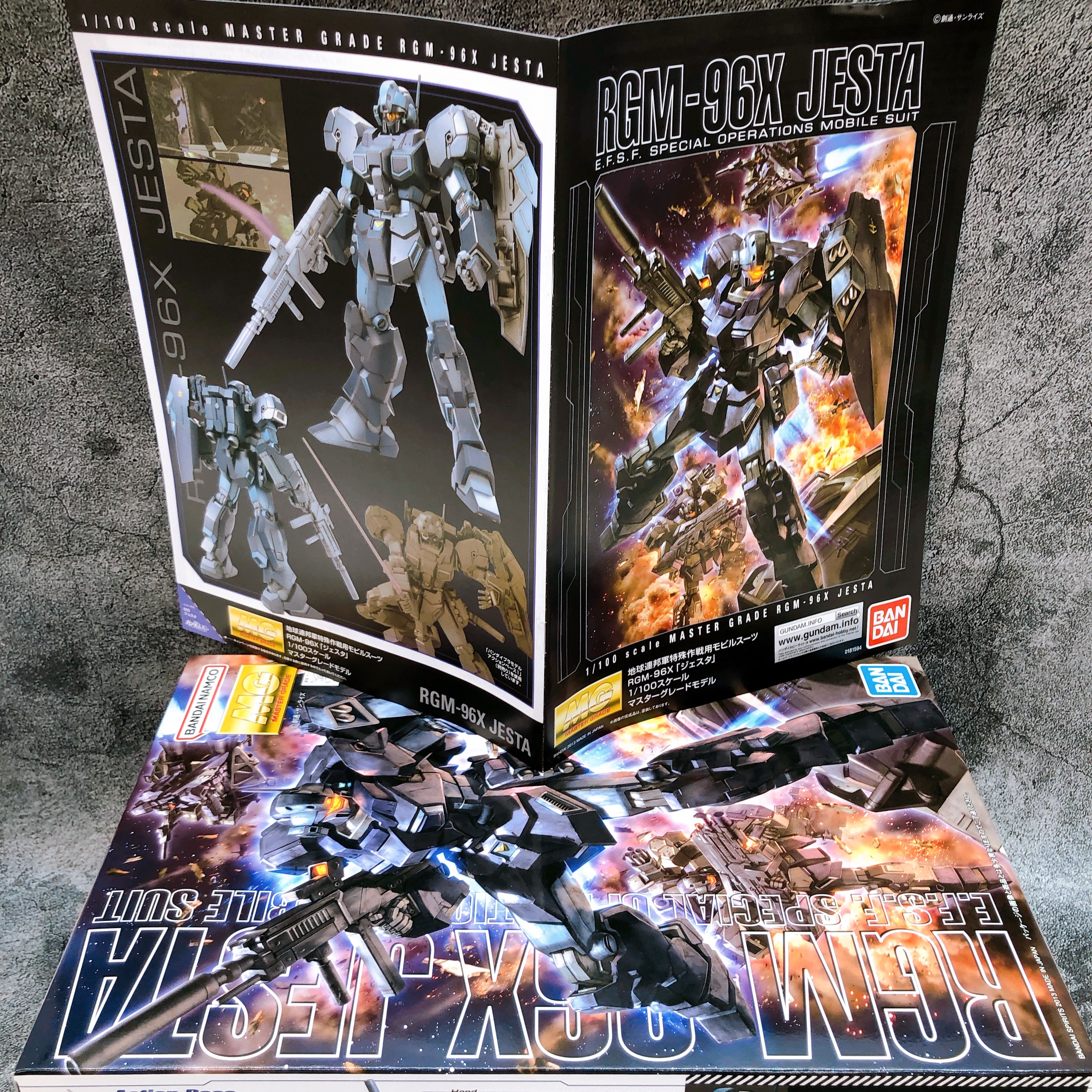 MG 1/100 Jesta RGM-96X Gundam Unicorn Model Kit Bandai from Japan NEW FASTSHIP