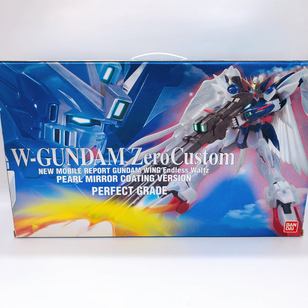 PG 1/60 Wing Gundam Zero Custom Pearl Mirror Coating Ver. Model Kit Bandai NEW