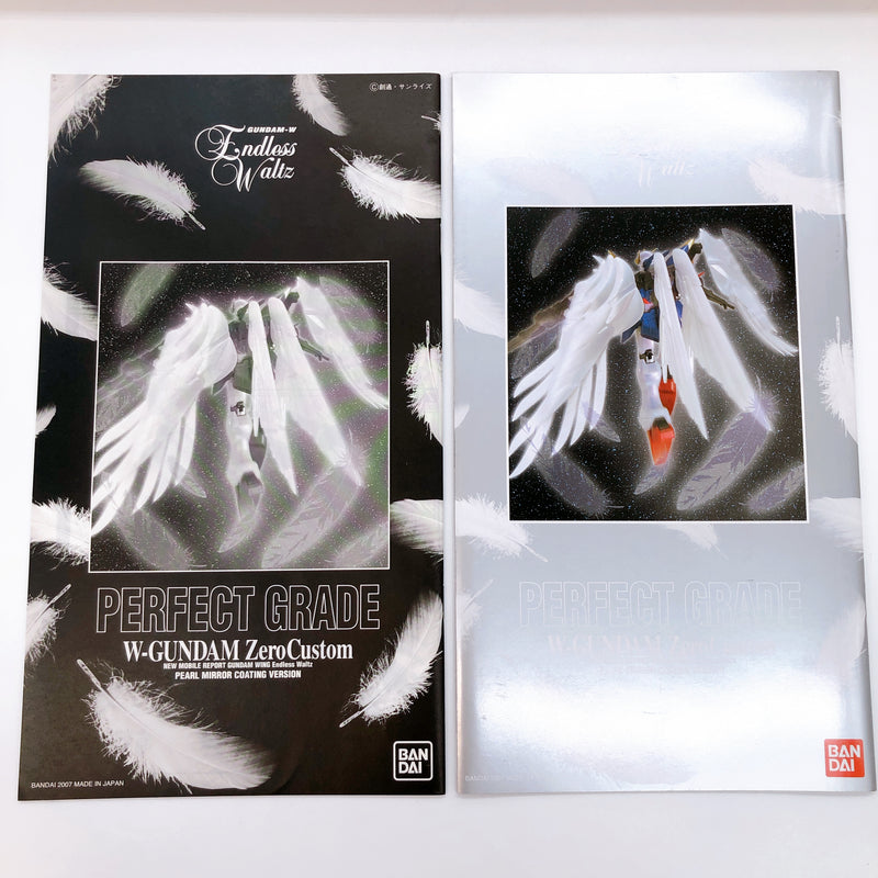 PG 1/60 Wing Gundam Zero Custom Pearl Mirror Coating Ver. Model Kit Bandai NEW