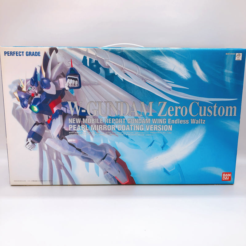 PG 1/60 Wing Gundam Zero Custom Pearl Mirror Coating Ver. Model Kit Bandai NEW