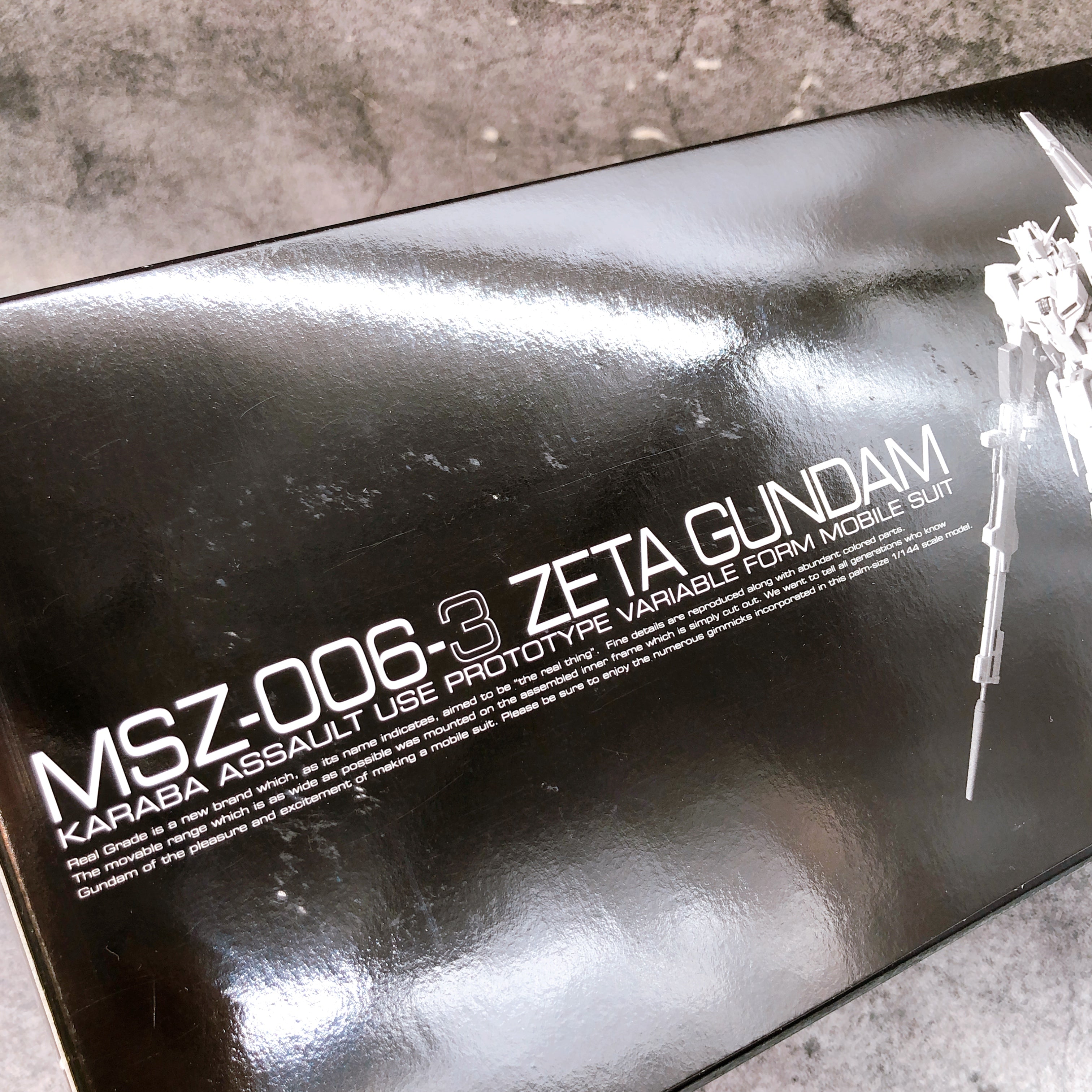 RG 1/144 Zeta Gundam Unit 3 MSZ-006-3 Model Kit Premium Bandai Japan FASTSHIP