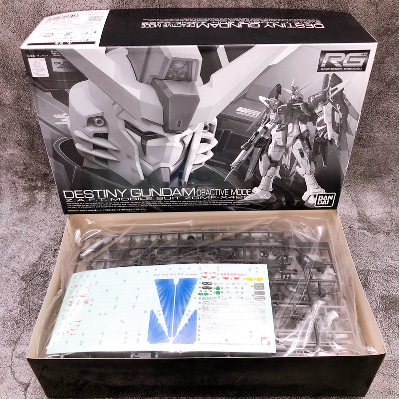 RG 1/144 Destiny Gundam Deactive Mode Gunpla Model Kit Premium Bandai Japan NEW