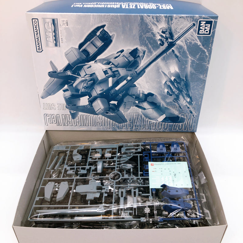 MG 1/100 Zeta Plus Unicorn Ver. MSZ-006A1 Gundam Model Kit Gunpla Bandai Japan