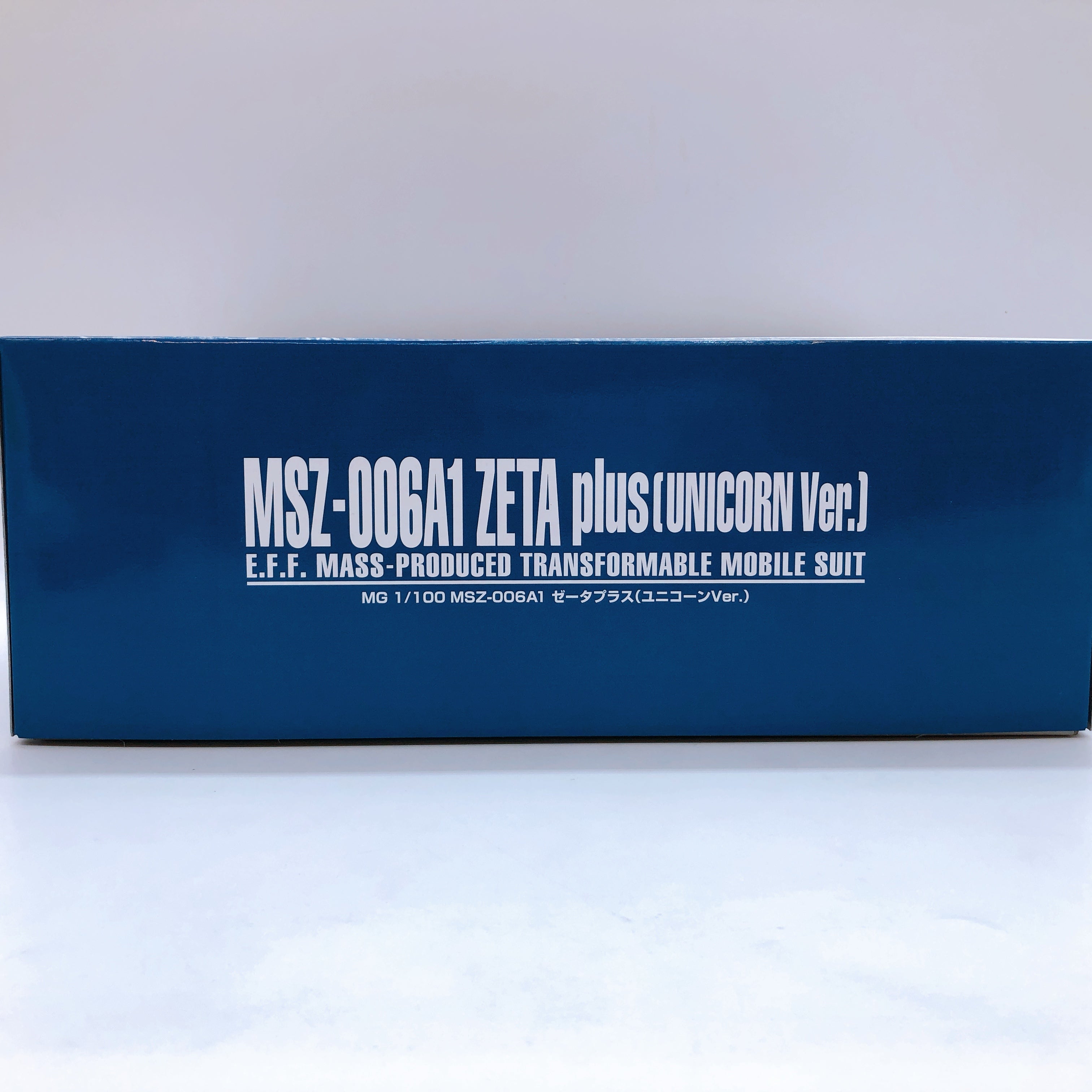 MG 1/100 Zeta Plus Unicorn Ver. MSZ-006A1 Gundam Model Kit Gunpla Bandai Japan