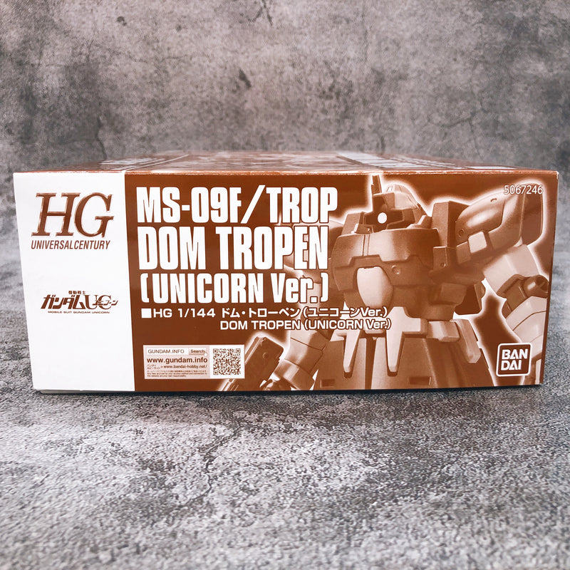 HGUC 1/144 Dom Tropen Unicron Ver. Gunpla Model Kit Premium Bandai Japan NEW