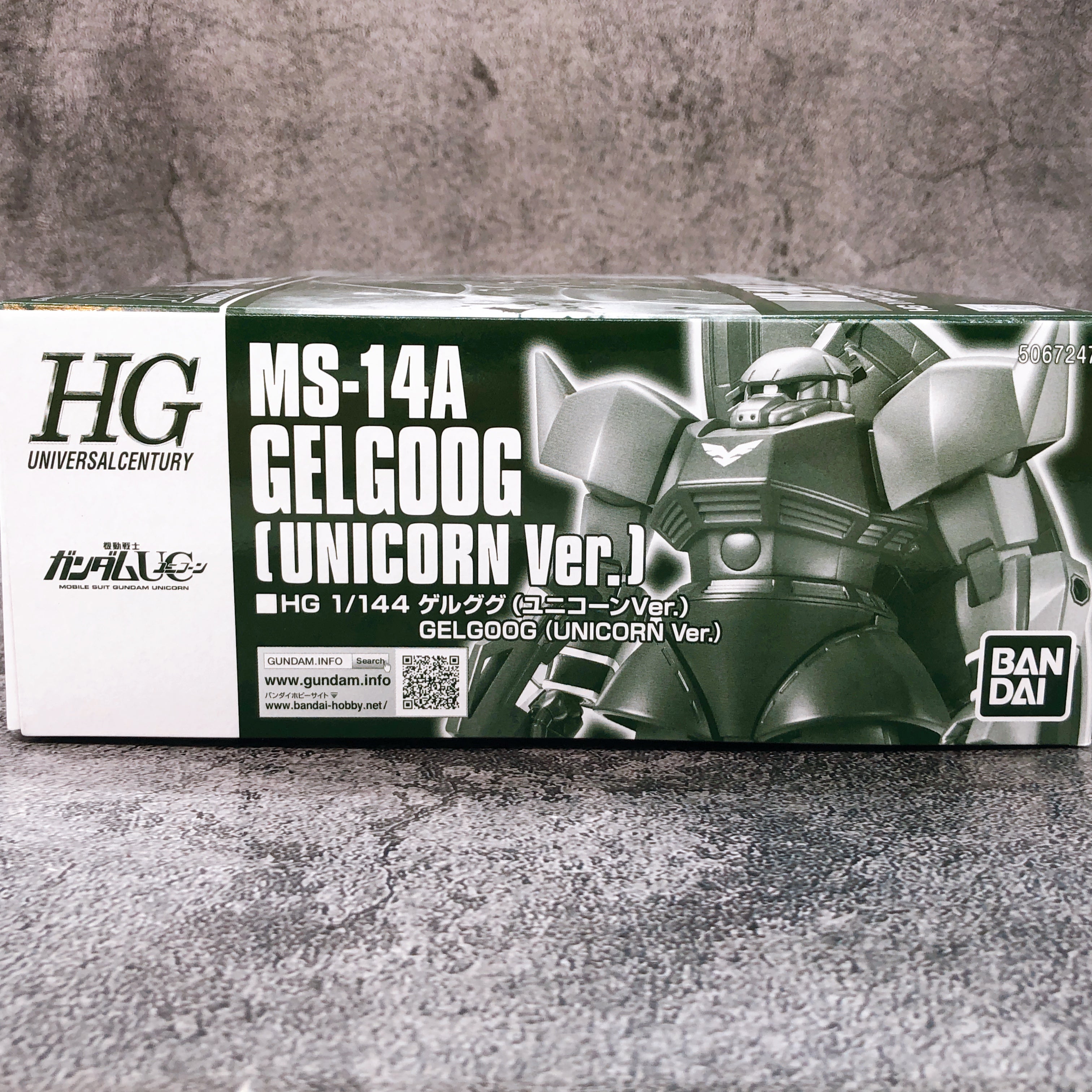 HG 1/144 MS-14A Gelgoog Unicorn Ver. Gunpla Model Kit Premium Bandai J