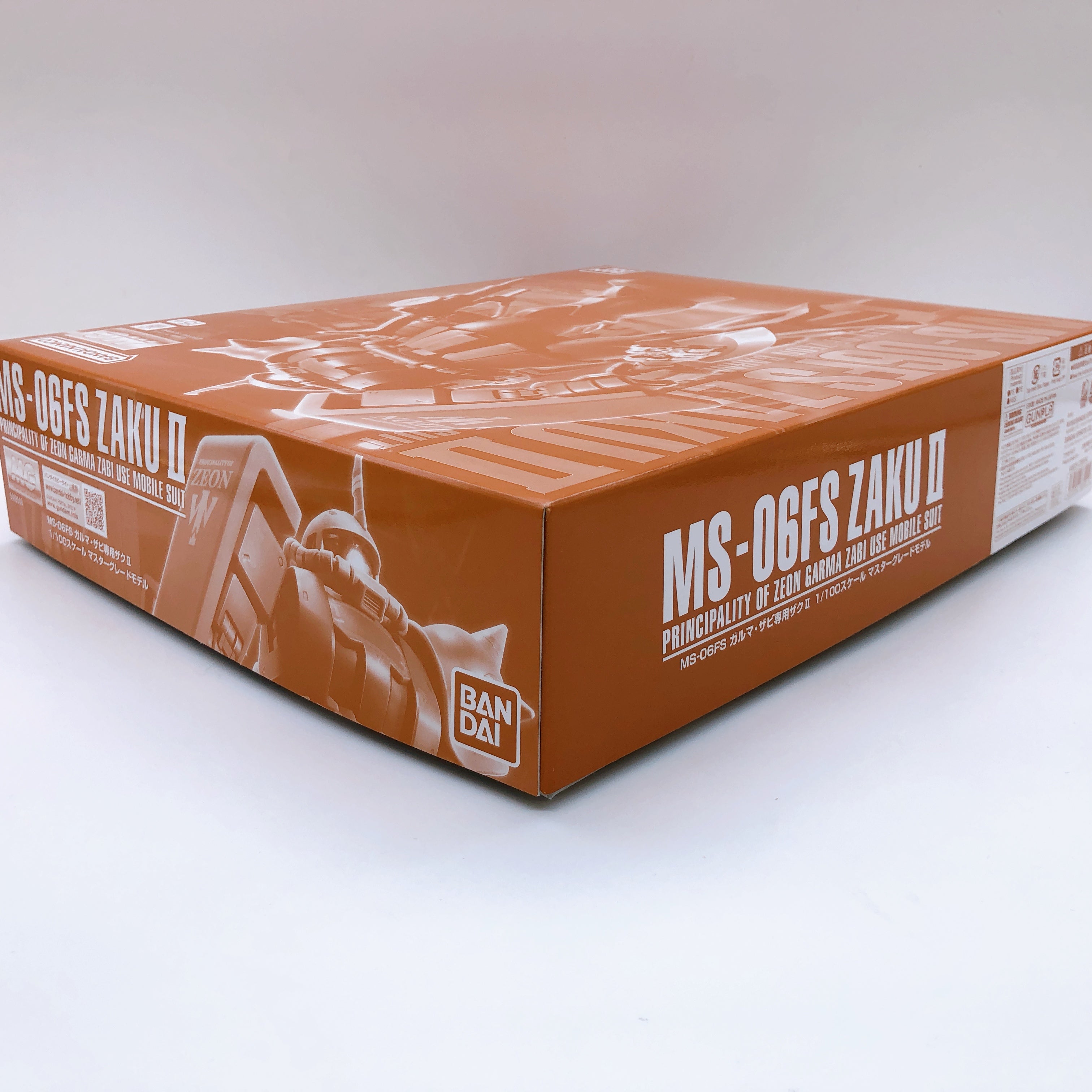 MG 1/100 Zaku II Garma Zabi Use MS-06FS Model Kit Premium Bandai NEW FASTSHIP