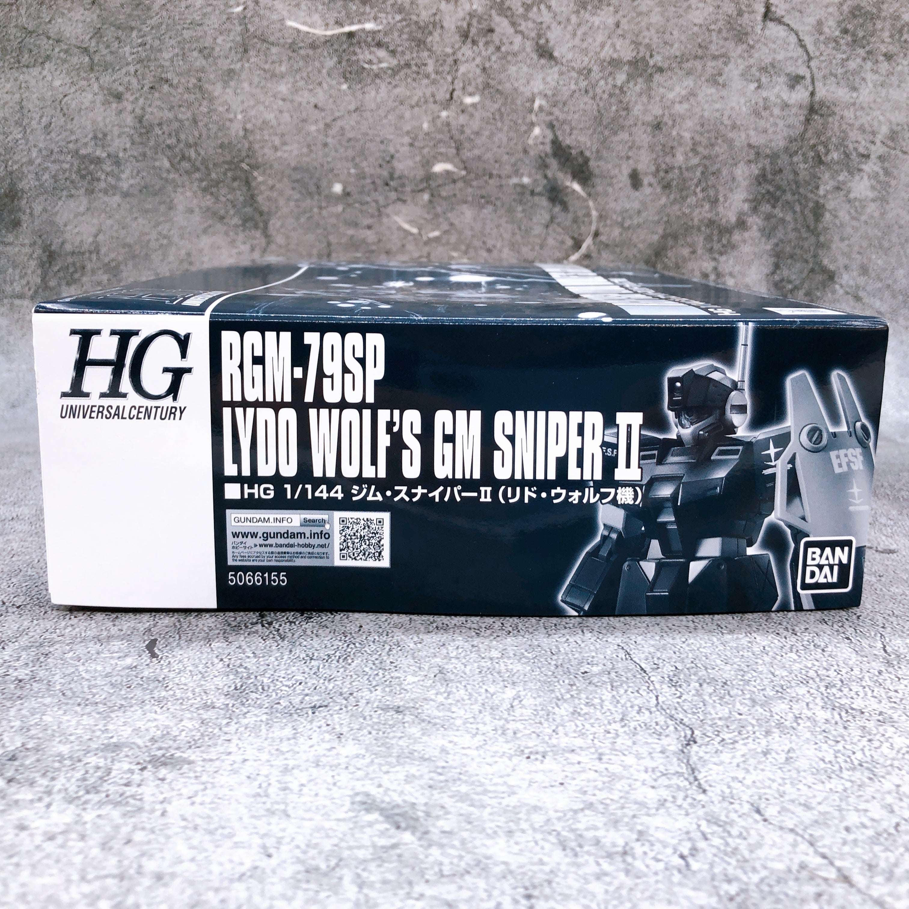 HGUC 1/144 Lydo Wolf's GM Sniper II RGM-79SP Model Kit Premium Bandai Japan NEW