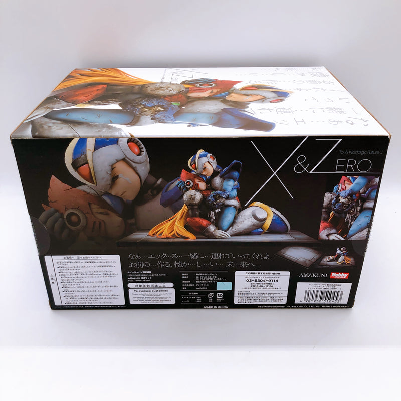 Megaman X & Zero 1/7 Scale Figure Rockman Comic Ver. To A Nostalgic Future NEW