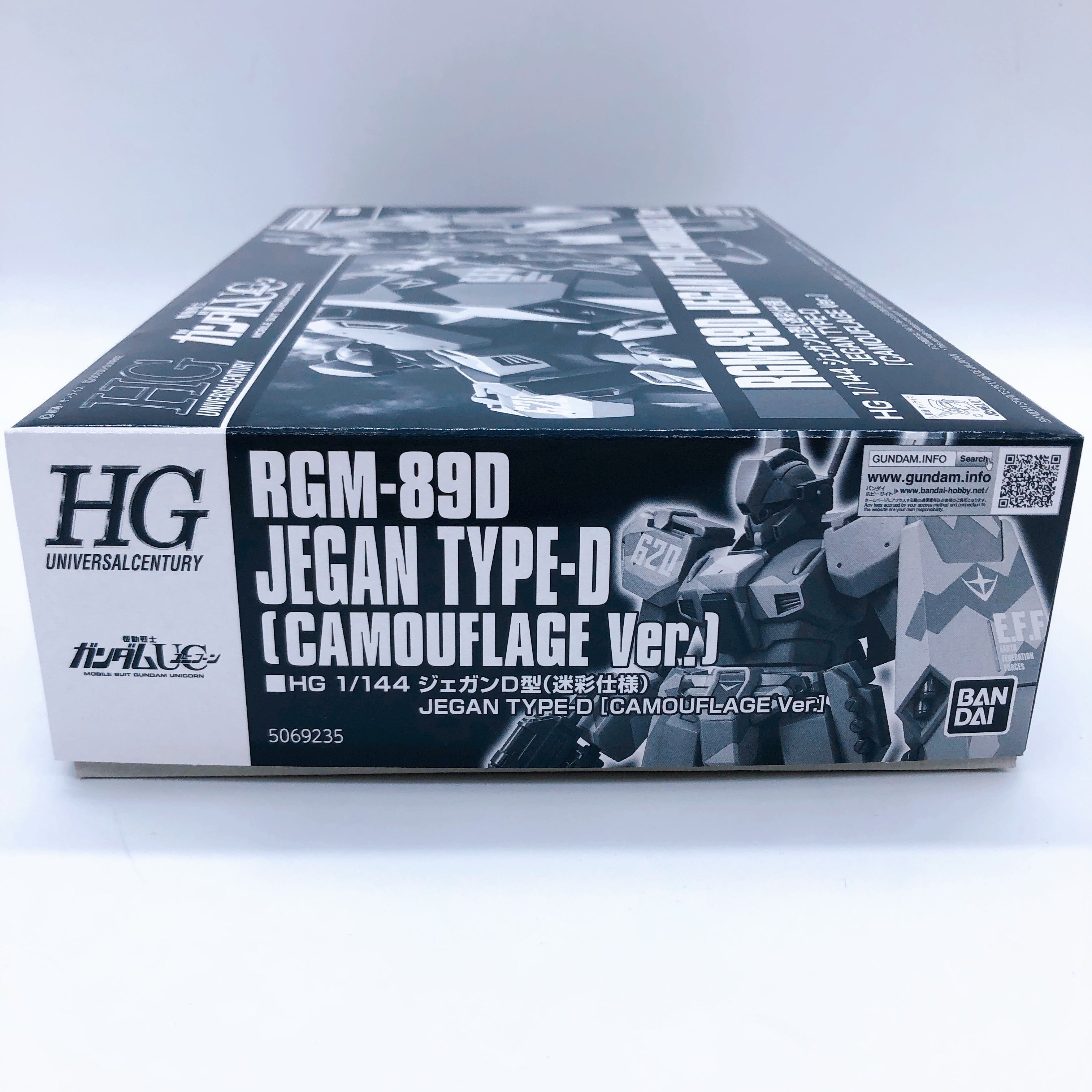 HGUC 1/144 Jegan Type-D Camouflage Ver RGM-89D Model Kit Premium Bandai Japan