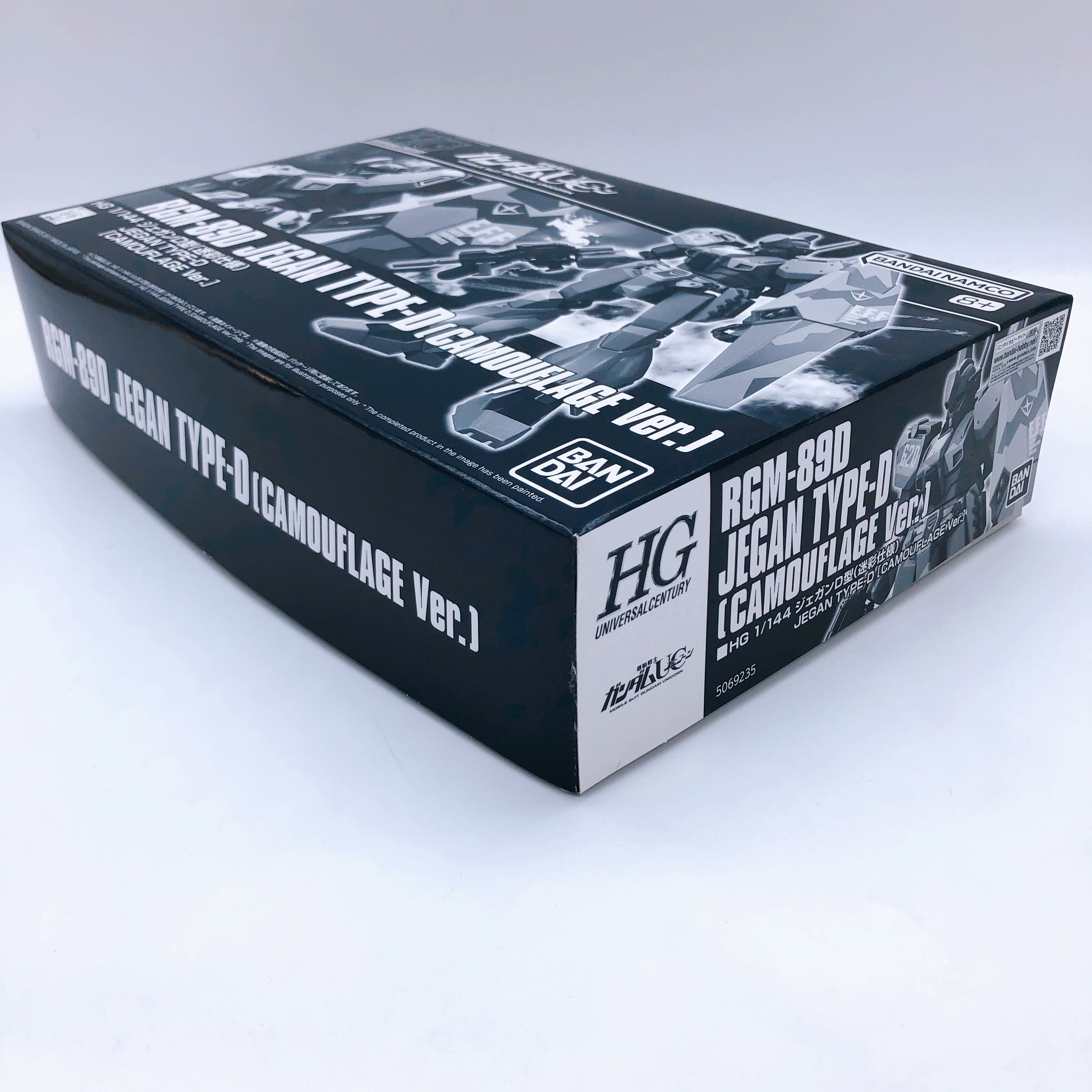 HGUC 1/144 Jegan Type-D Camouflage Ver RGM-89D Model Kit Premium Bandai Japan