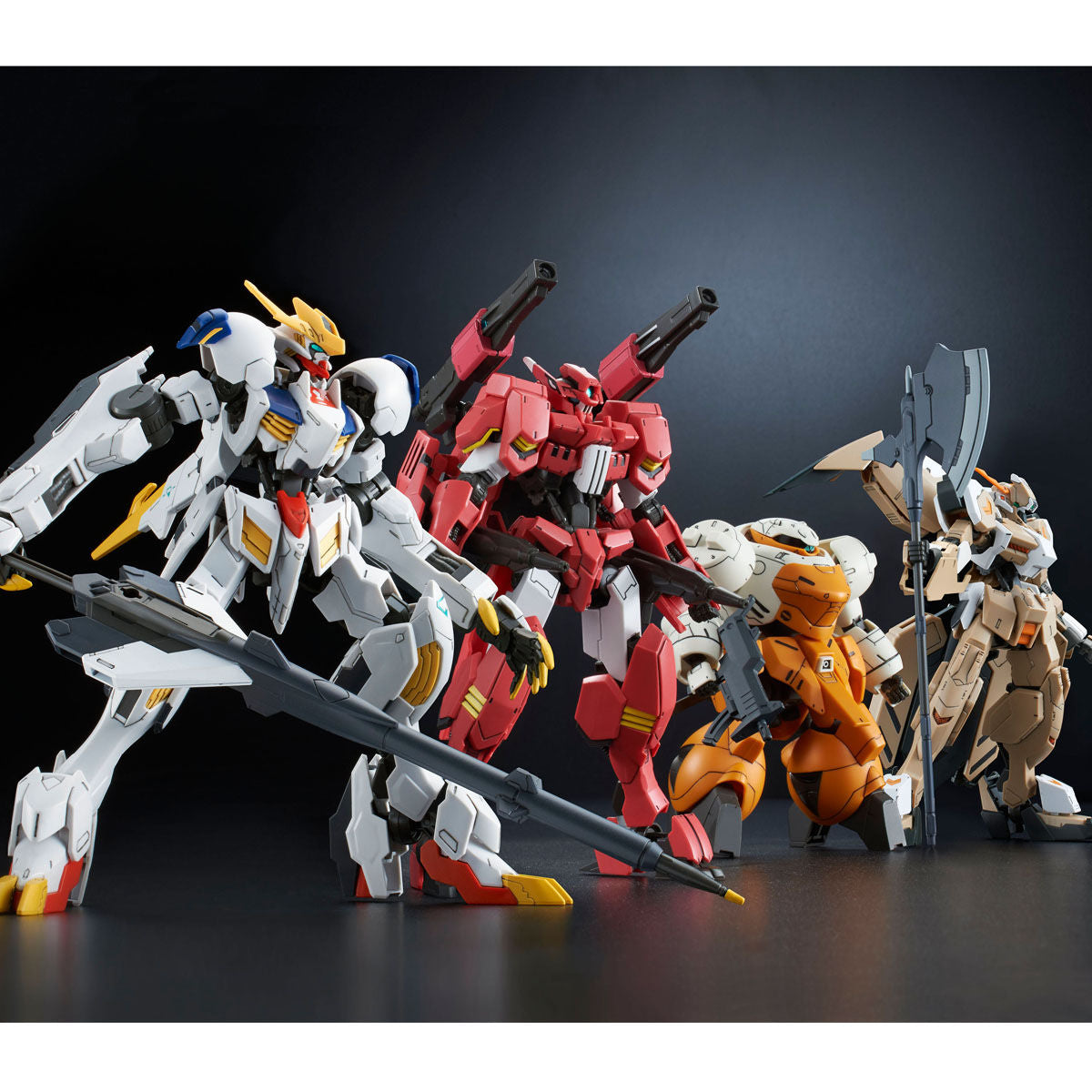 HG 1/144 Tekkadan Complete Set Gundam Iron-Blooded Orphans Kit Premium Bandai