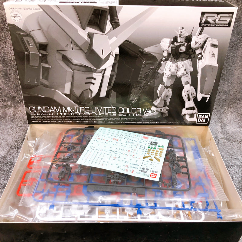 RG 1/144 Gundam Mk-II Limited Color Ver. Model Kit Premium Bandai Japan NEW