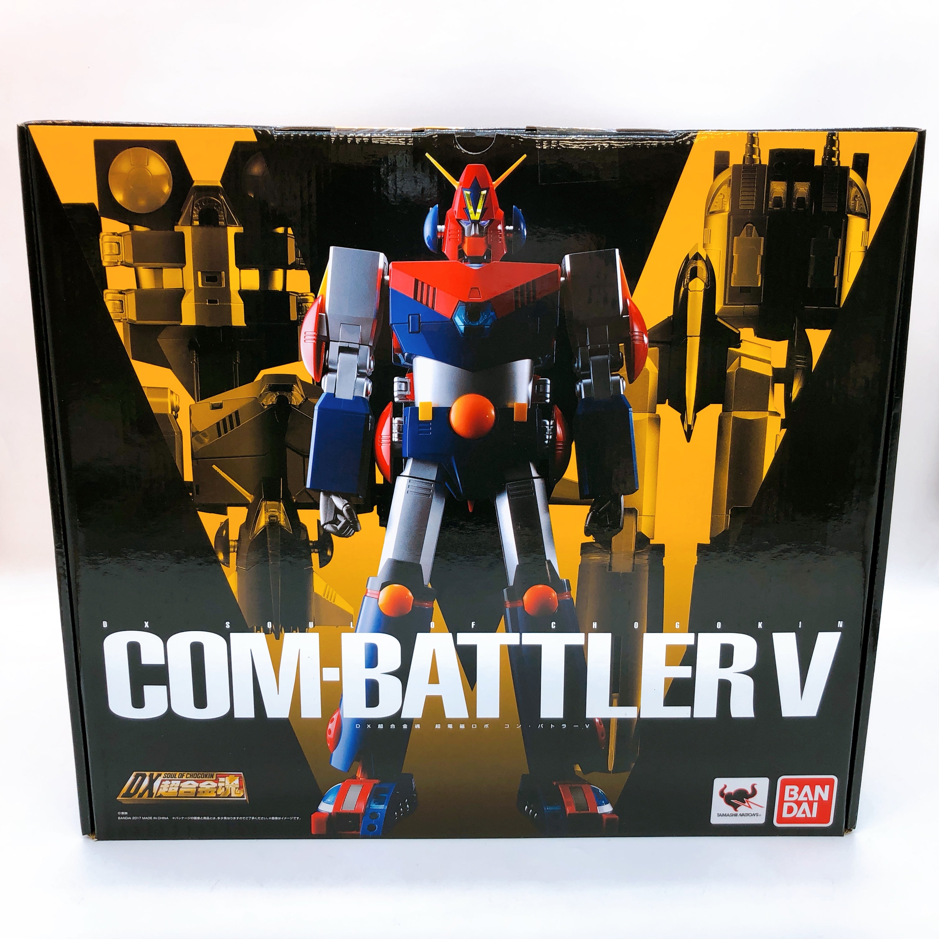 DX Soul of Chogokin Combattler V Action Figure Bandai Japan Sealed NEW FASTSHIP