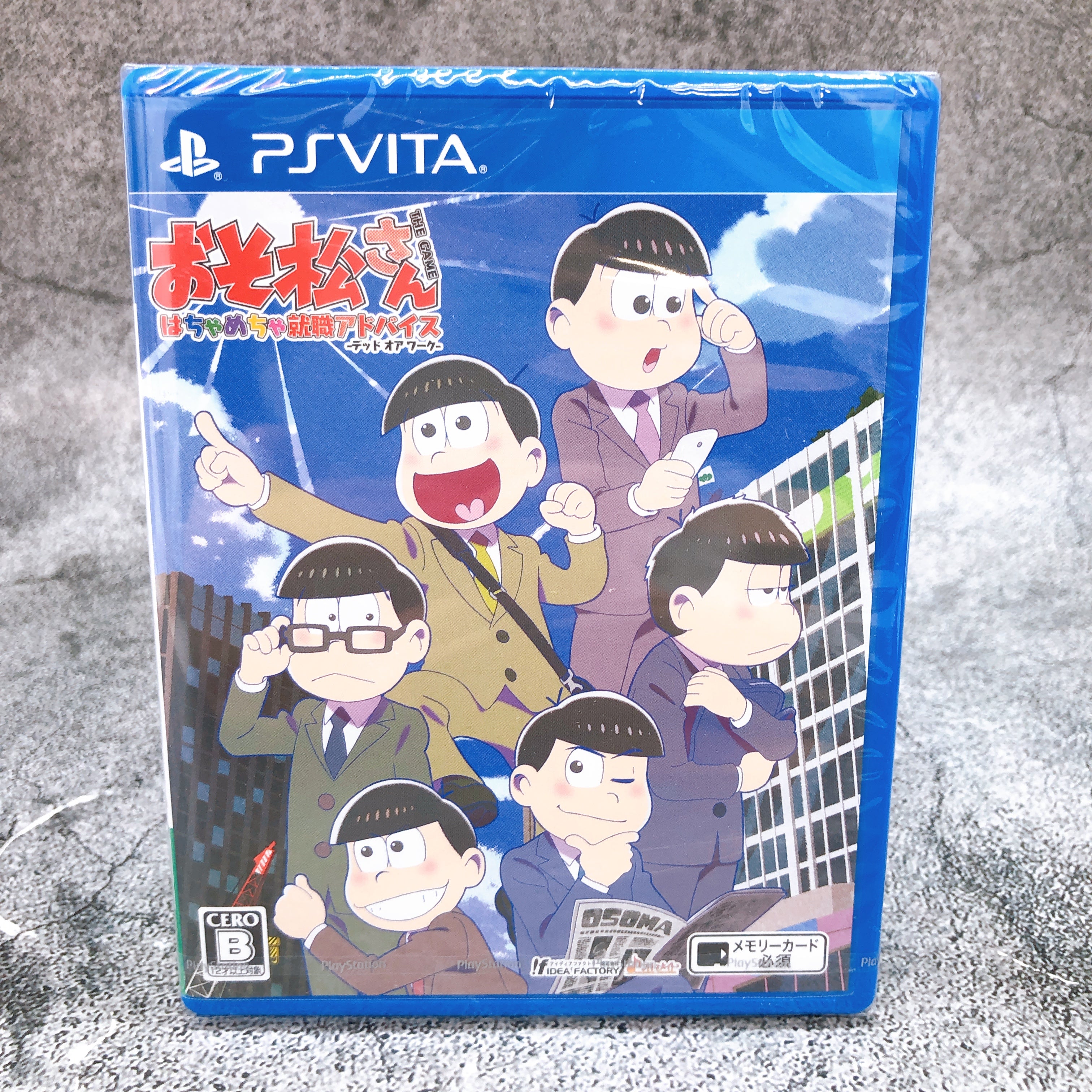 Playstation Vita Osomatsu San Dead or Work PSV Japan Game Sealed New