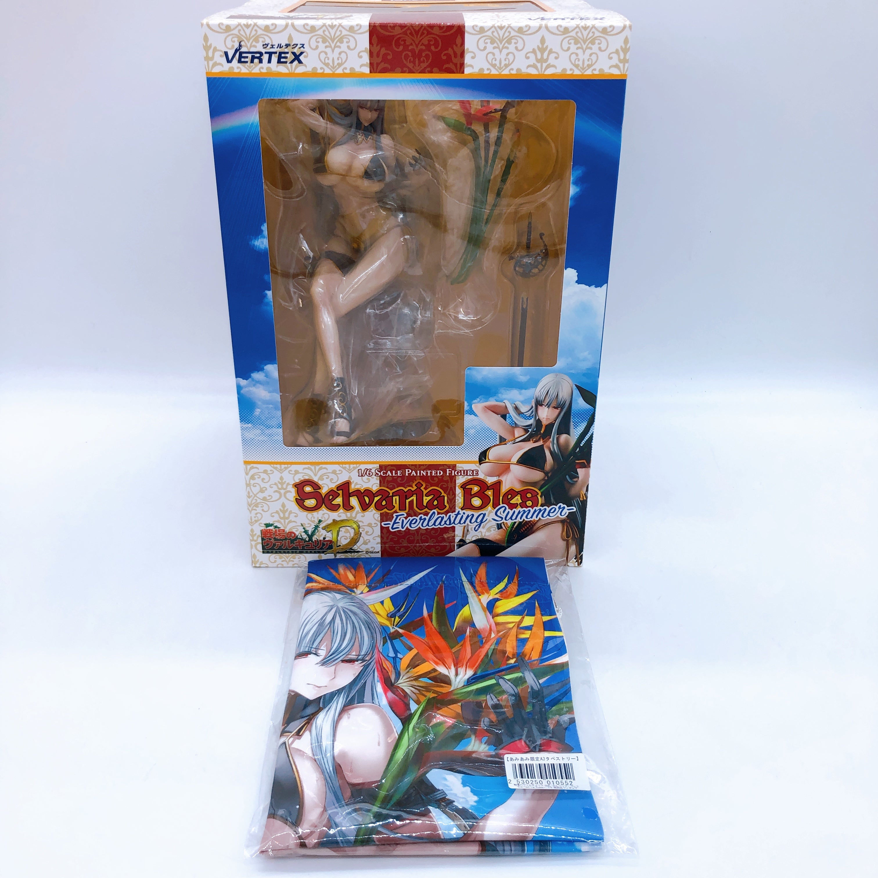 (w.Bonus) Valkyria Chronicles Selvaria Bles Everlasting Summer 1/6 Scale Figure