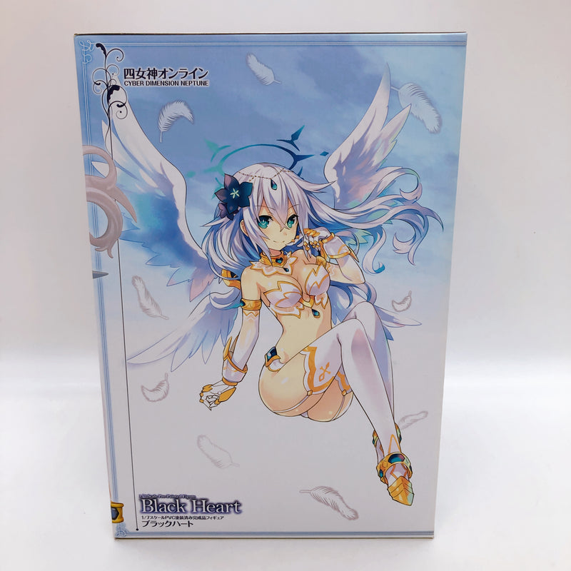 (w/Bonus) 4 Goddesses Online Black Heart 1/7 Scale Figure ASCII Media Works NEW