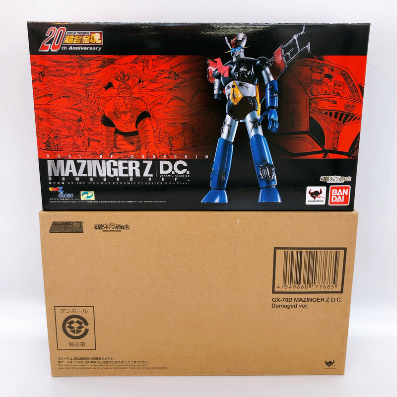 Soul of Chogokin GX-70D Mazinger Z D.C. Damage ver. Action Figure Bandai NEW