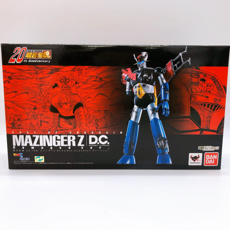 Soul of Chogokin GX-70D Mazinger Z D.C. Damage ver. Action Figure Bandai NEW