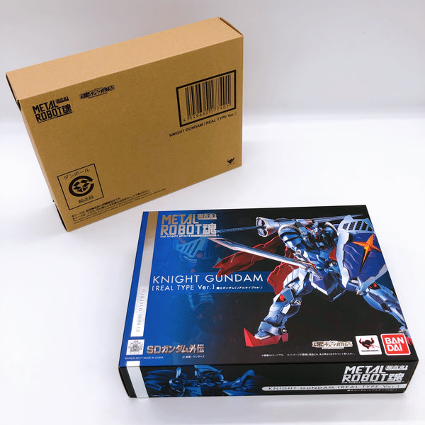 METAL ROBOT SPIRITS Knight Gundam Real Type Ver. Action Figure Bandai Japan NEW