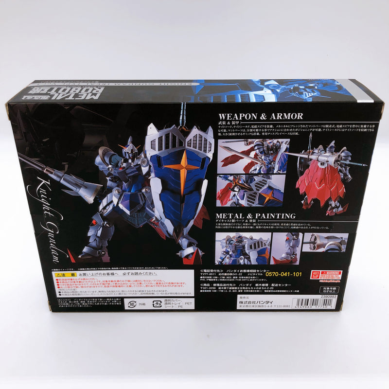 METAL ROBOT SPIRITS Knight Gundam Real Type Ver. Action Figure Bandai Japan NEW