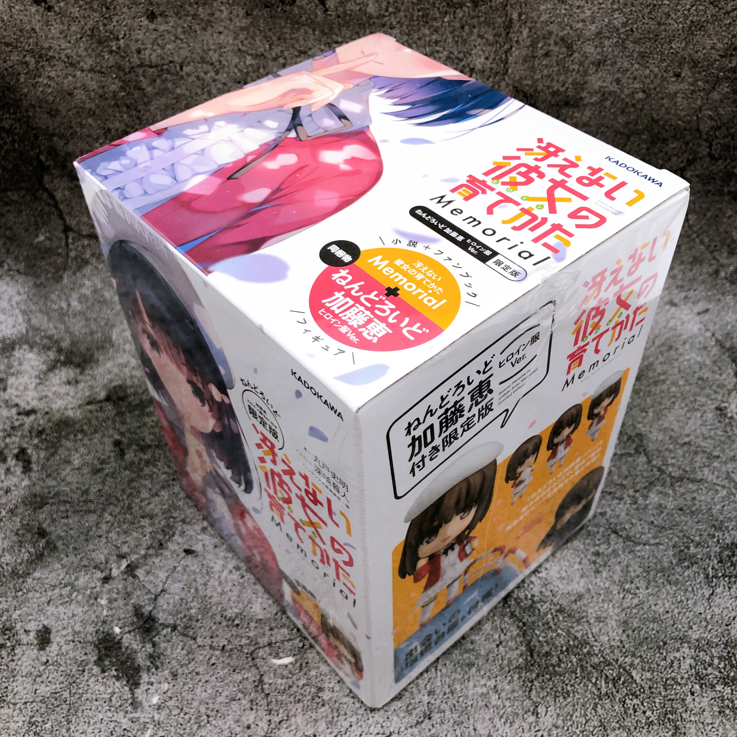 Saekano Megumi Kato Heroine Memorial Limited Edition Nendoroid Figure & Book NEW
