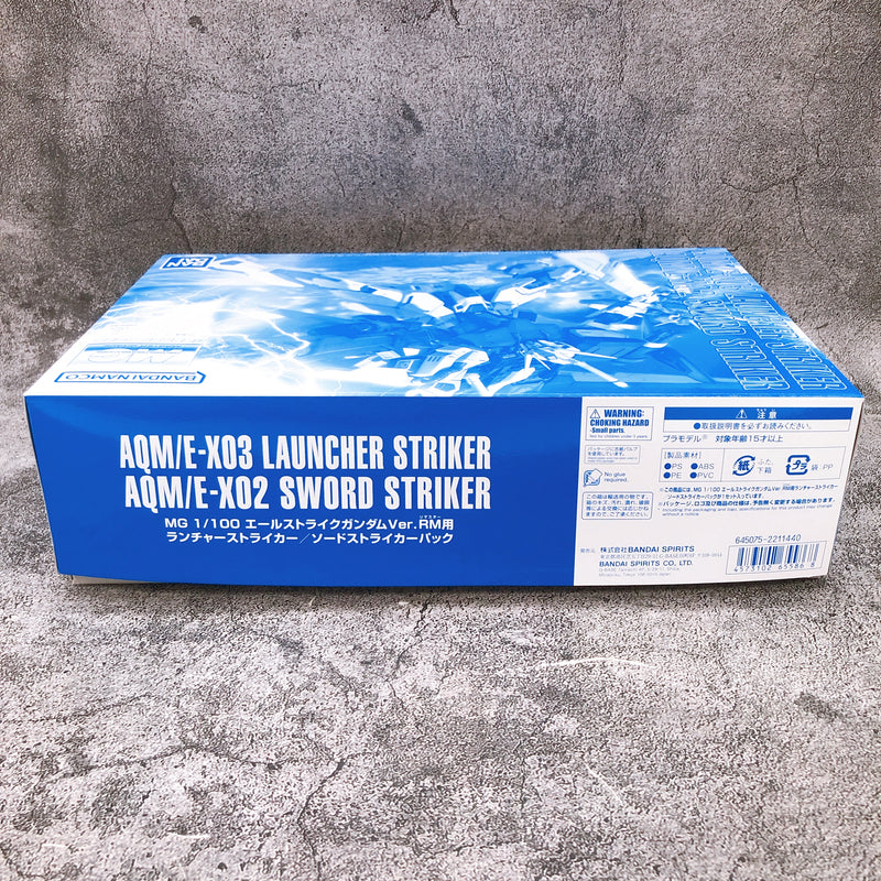 MG 1/100 Launcher Striker / Sword Striker for Aile Strike Gundam Ver.RM Kit NEW