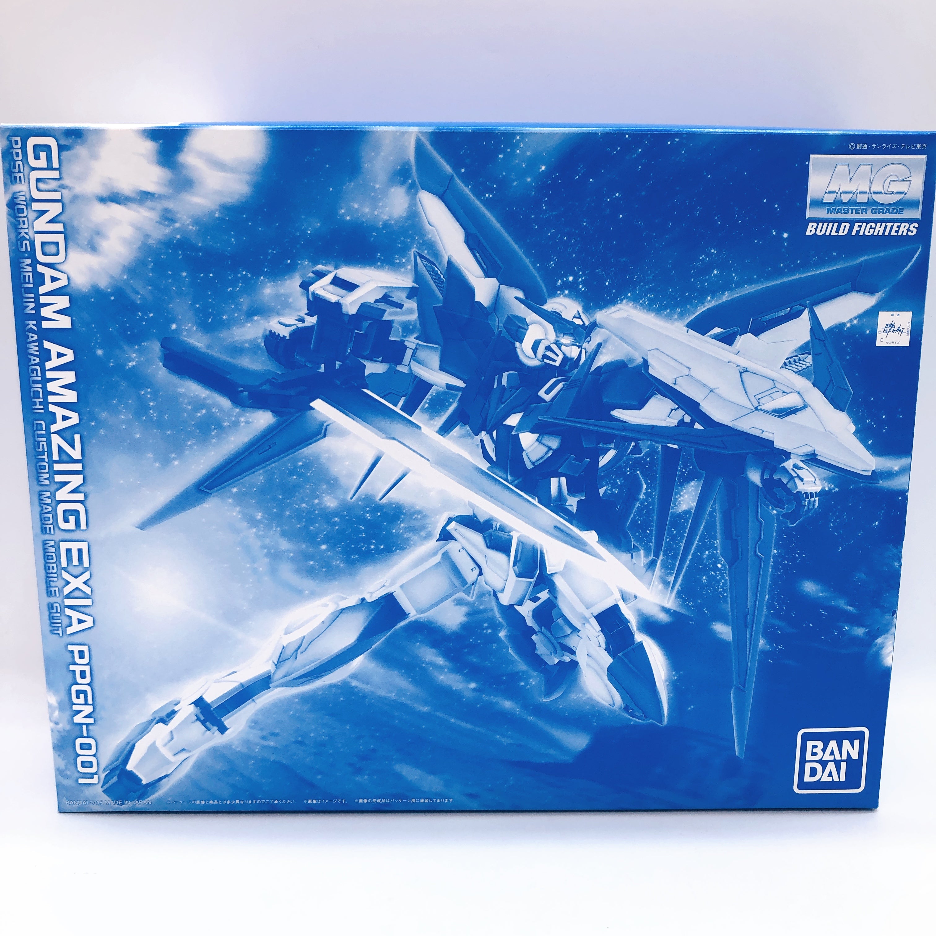 MG 1/100 Gundam Amazing Exia Build Fighters Model Kit 15+ Premium Bandai Japan
