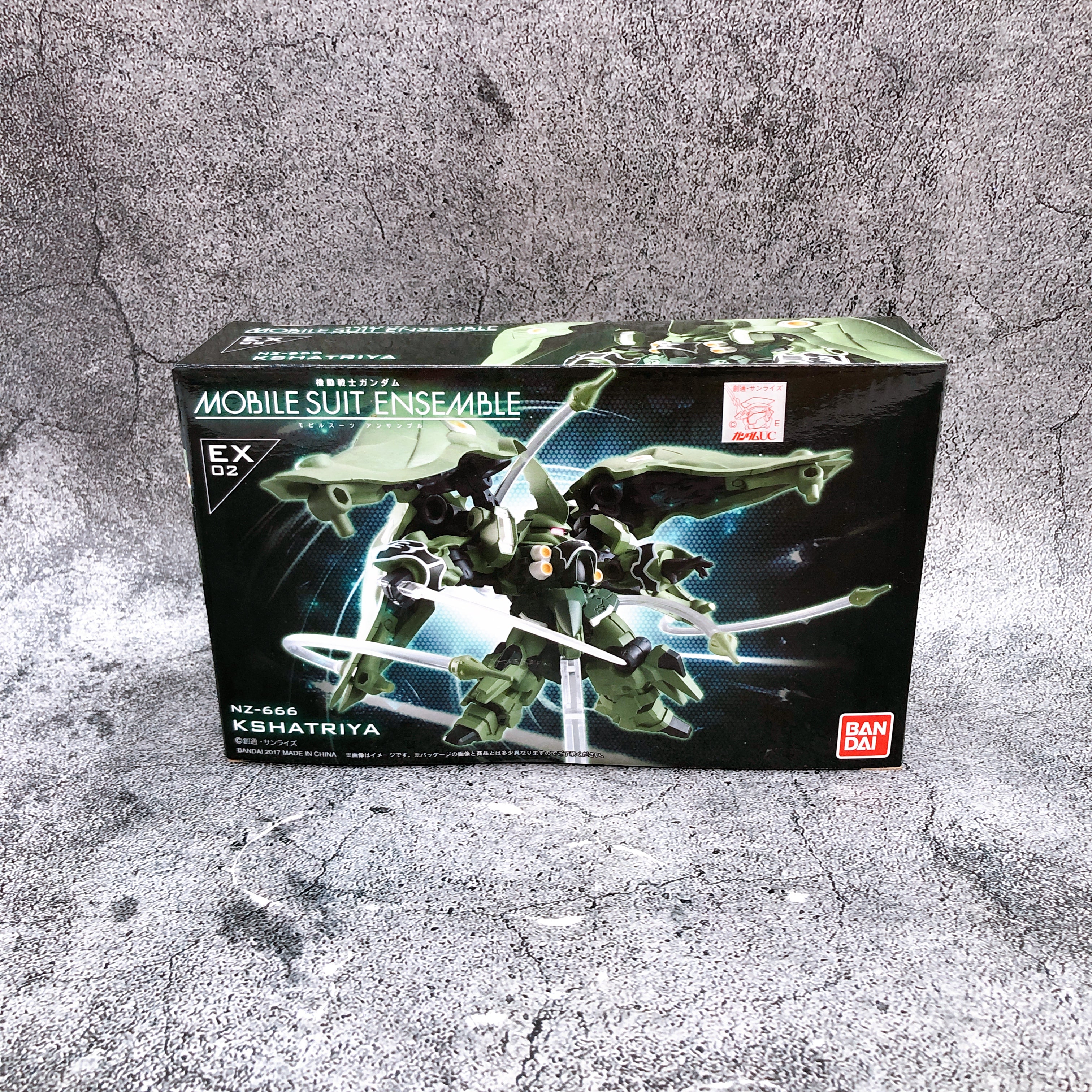 Mobile Suit Gundam EX02 Kshatriya Mobile Suit Ensemble Figure Bandai Japam NEW