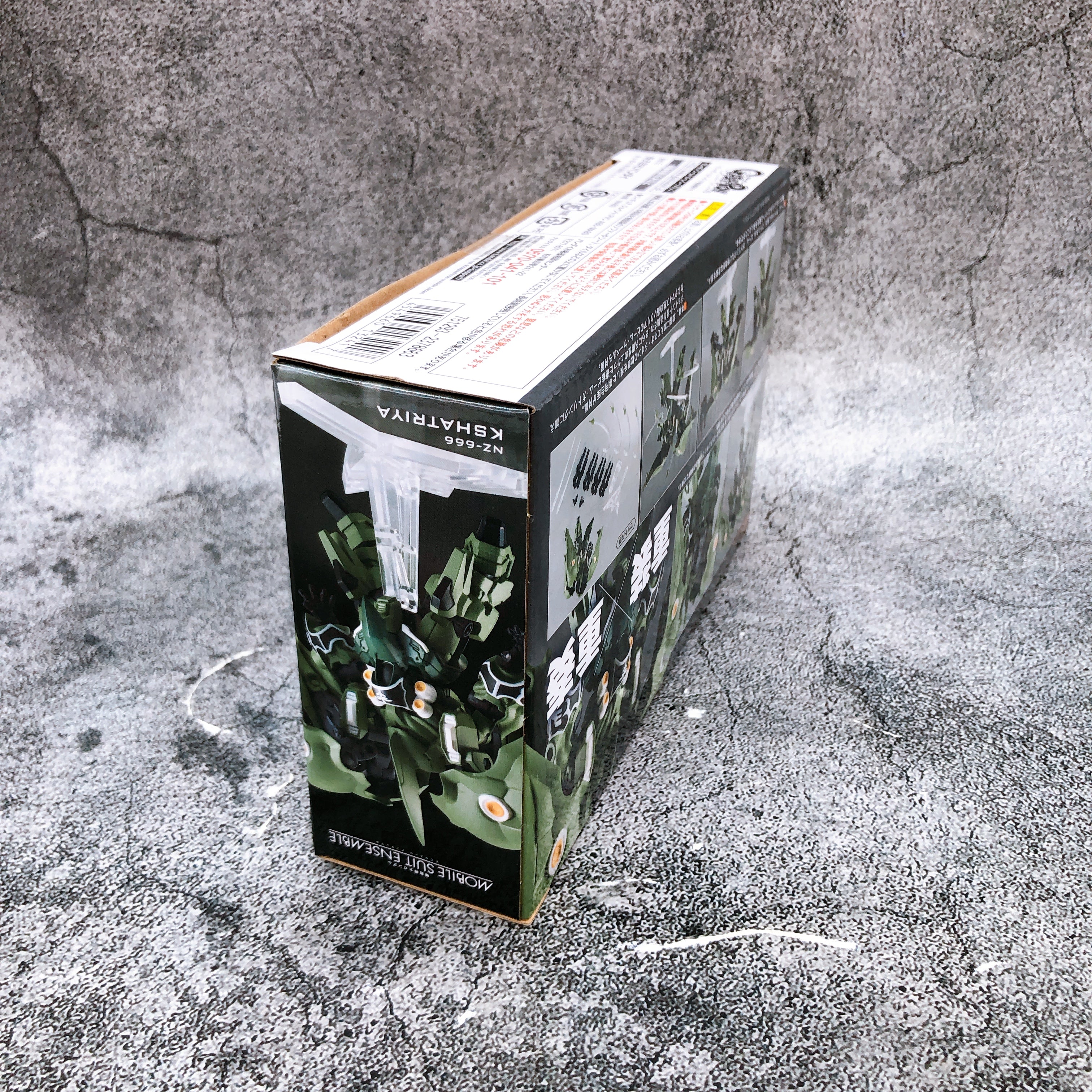 Mobile Suit Gundam EX02 Kshatriya Mobile Suit Ensemble Figure Bandai J