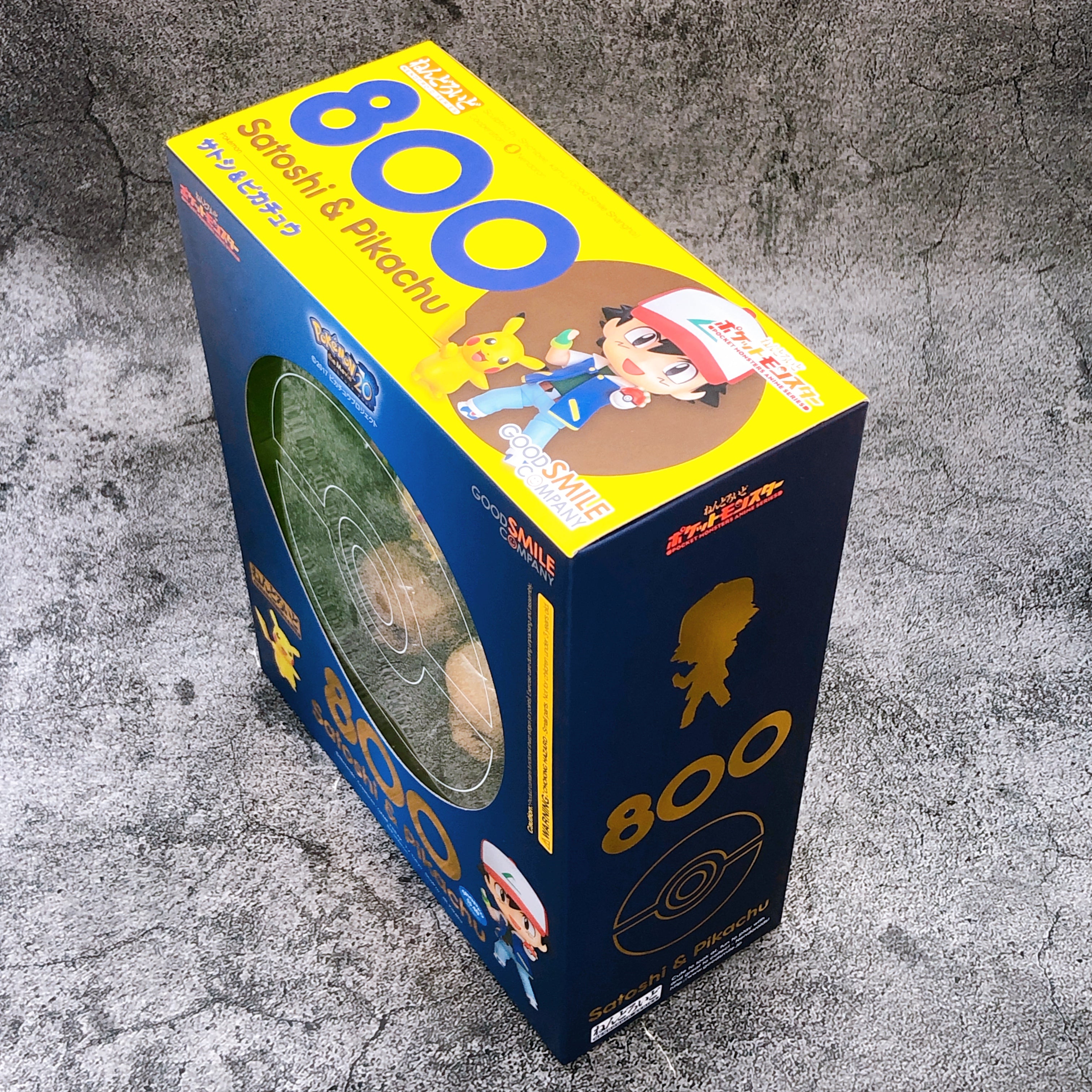 Pokemon Satoshi & Pikachu Nendoroid 800 Action Figure Good Smile Compa