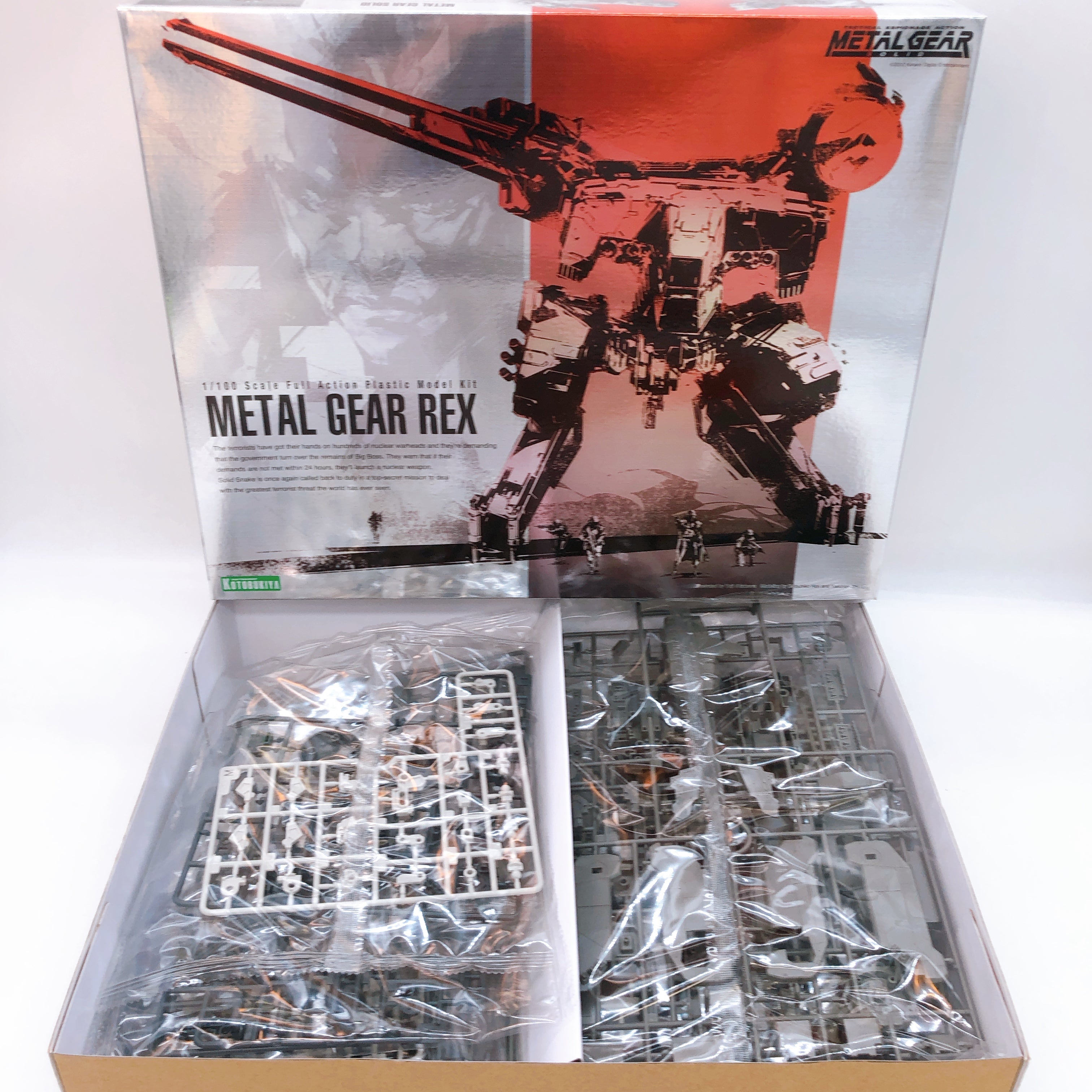 METAL GEAR SOLID METAL GEAR REX 1/100 Scale Model Kit KOTOBUKIYA NEW F