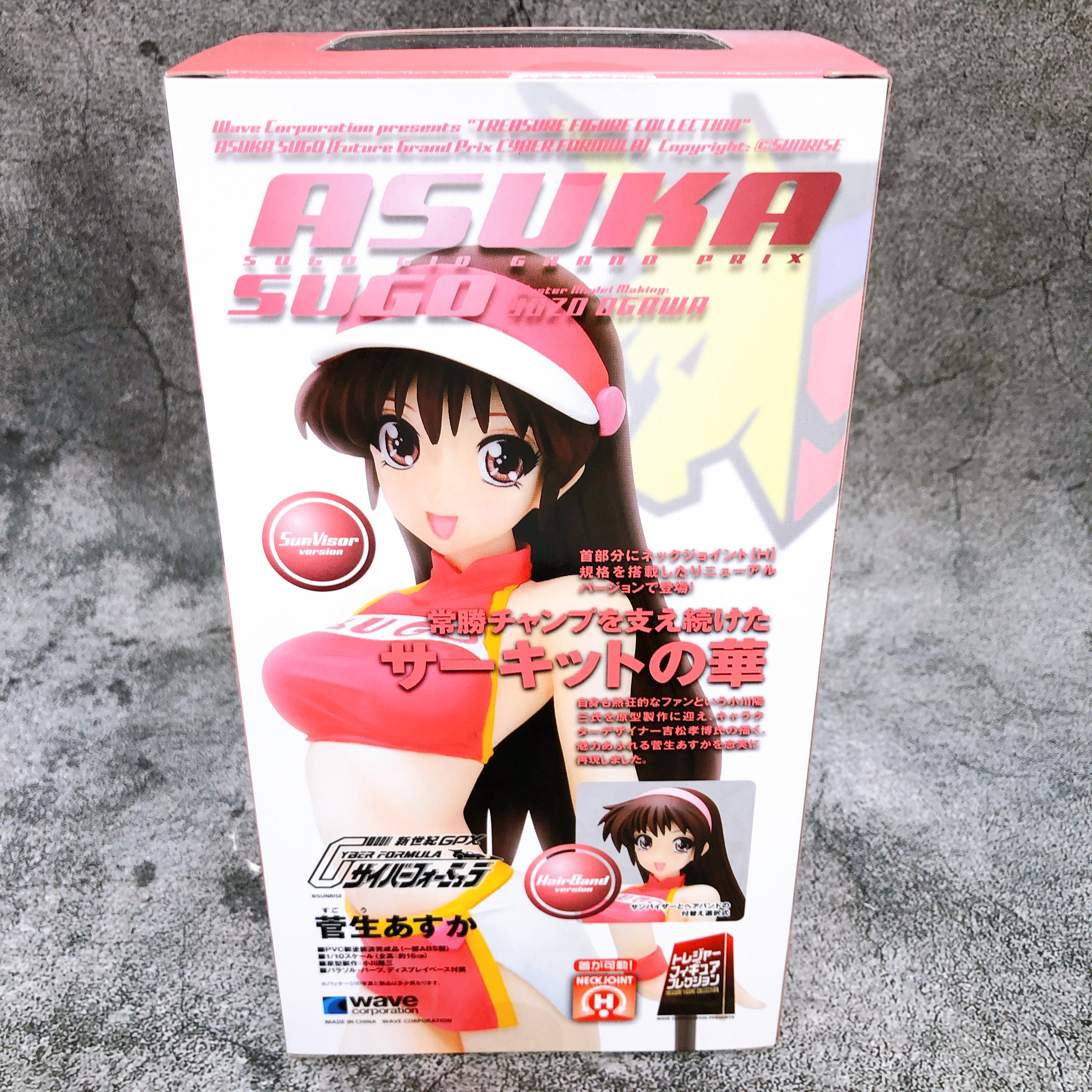 WAVE Treasure Collection Future GPX Cyber Formula Asuka Sugo 1/10 Figu